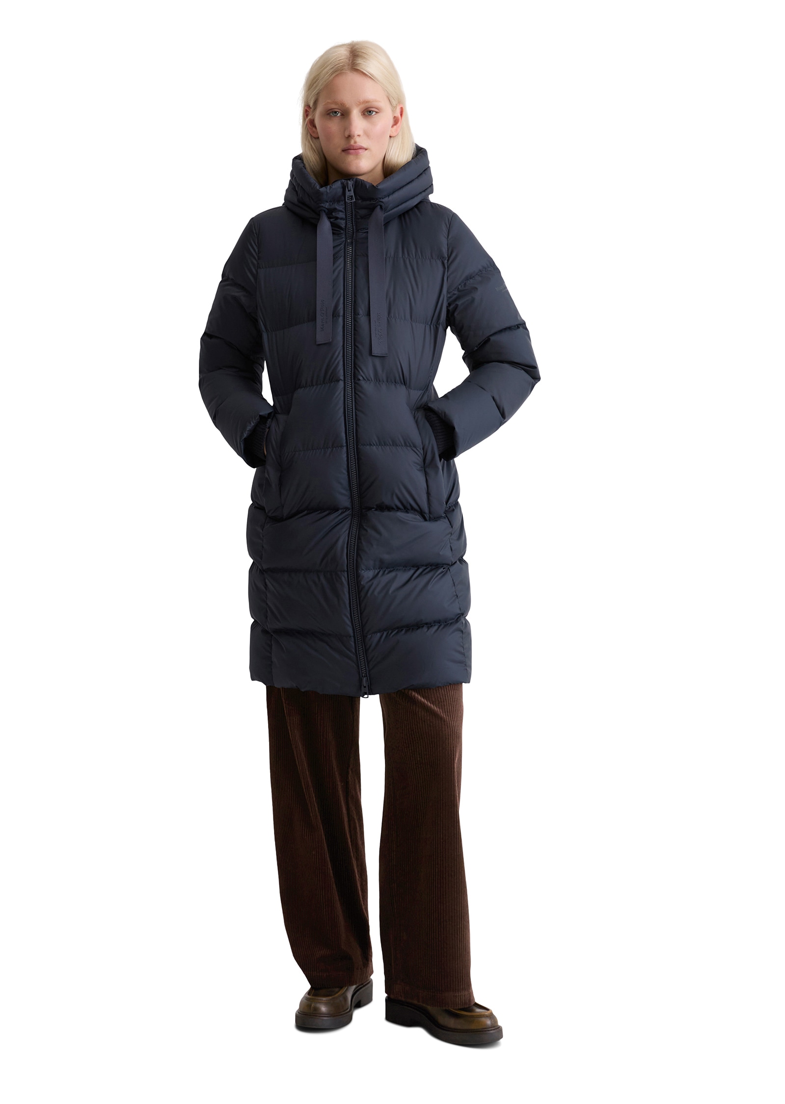 Marc O'Polo Daunenmantel mit hochwertiger Verarbeitung und vielen Details