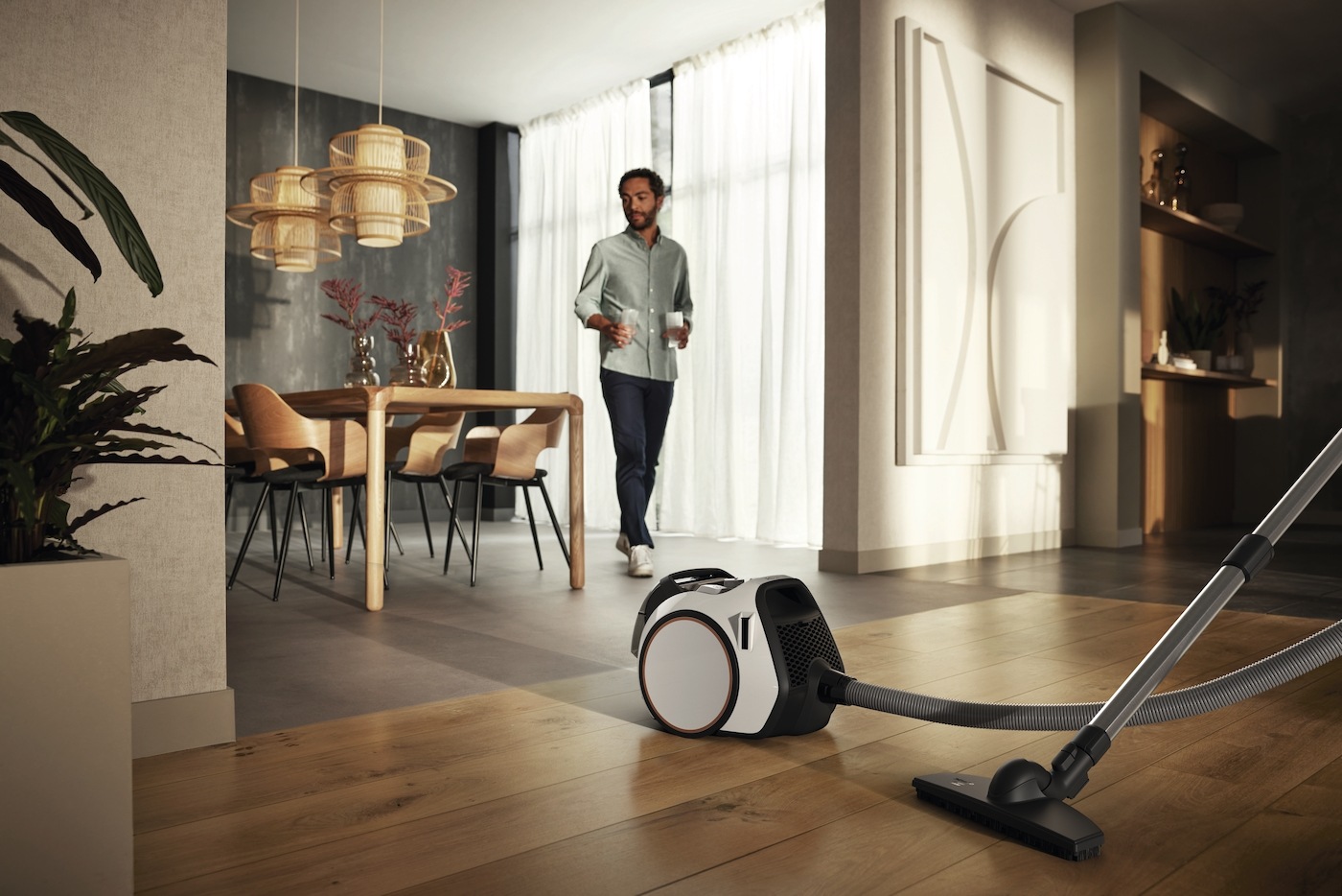 Miele Bodenstaubsauger »Boost CX1 Parquet PowerLine«, 890 W, beutellos, Lotosweiß