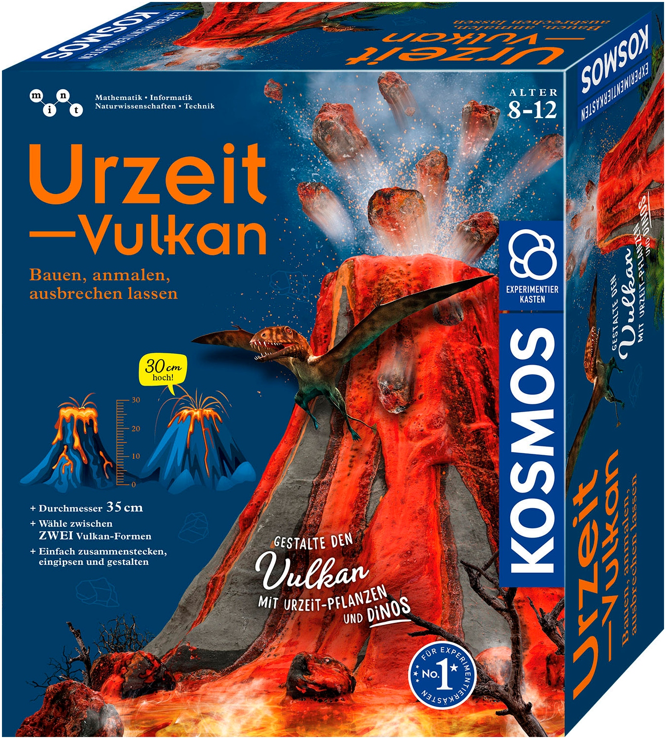 Experimentierkasten »Urzeit-Vulkan«, Made in Germany