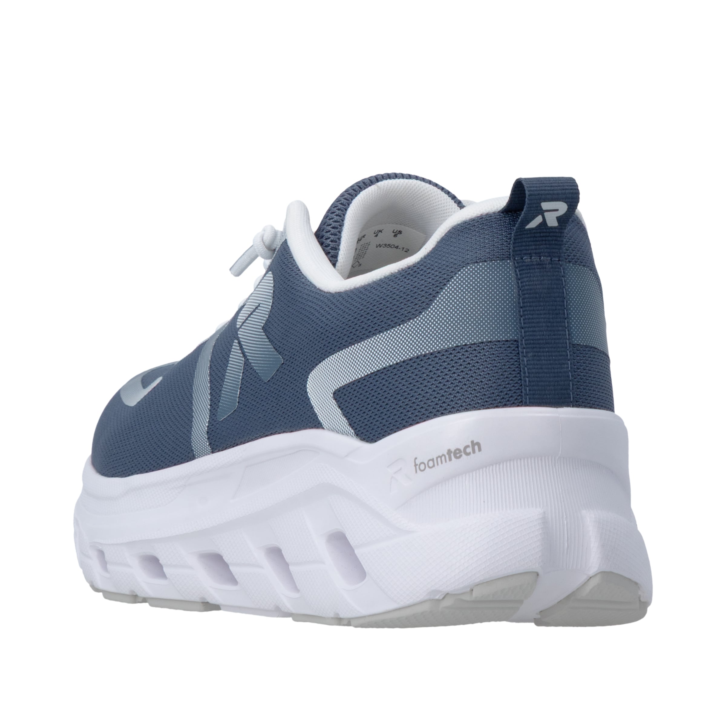 RIEKER Sport Slip-On Sneaker  Schlupfschuh, Freizeitsneaker, Halbschuh mit softem Schaftrand