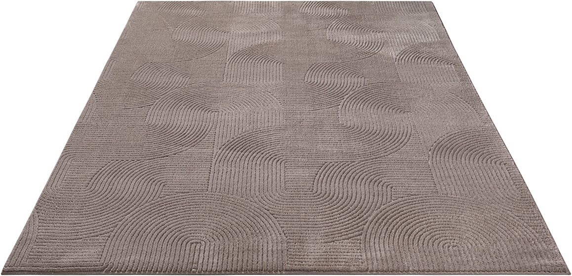 the carpet Teppich »Rio« rechteckig 8 mm Höhe weicher Wohnzimmer Teppich rutschfest 3D-Optik