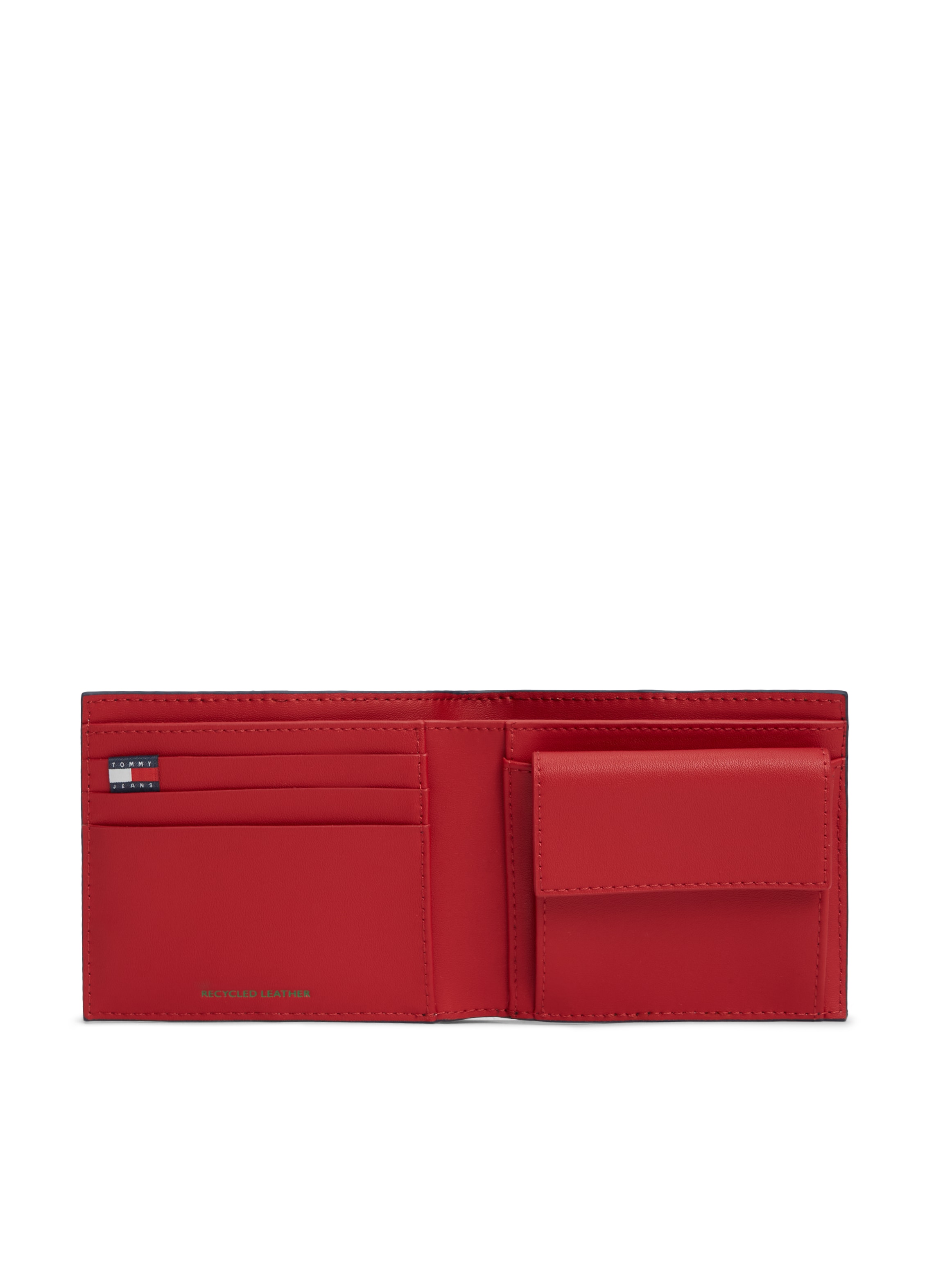 Tommy Jeans Geldbörse »TJM HERITAGE LEATHER CC & COIN« Unisex Geldbeutel, Portemonnaie, Money Pocket mit Logoschriftzug
