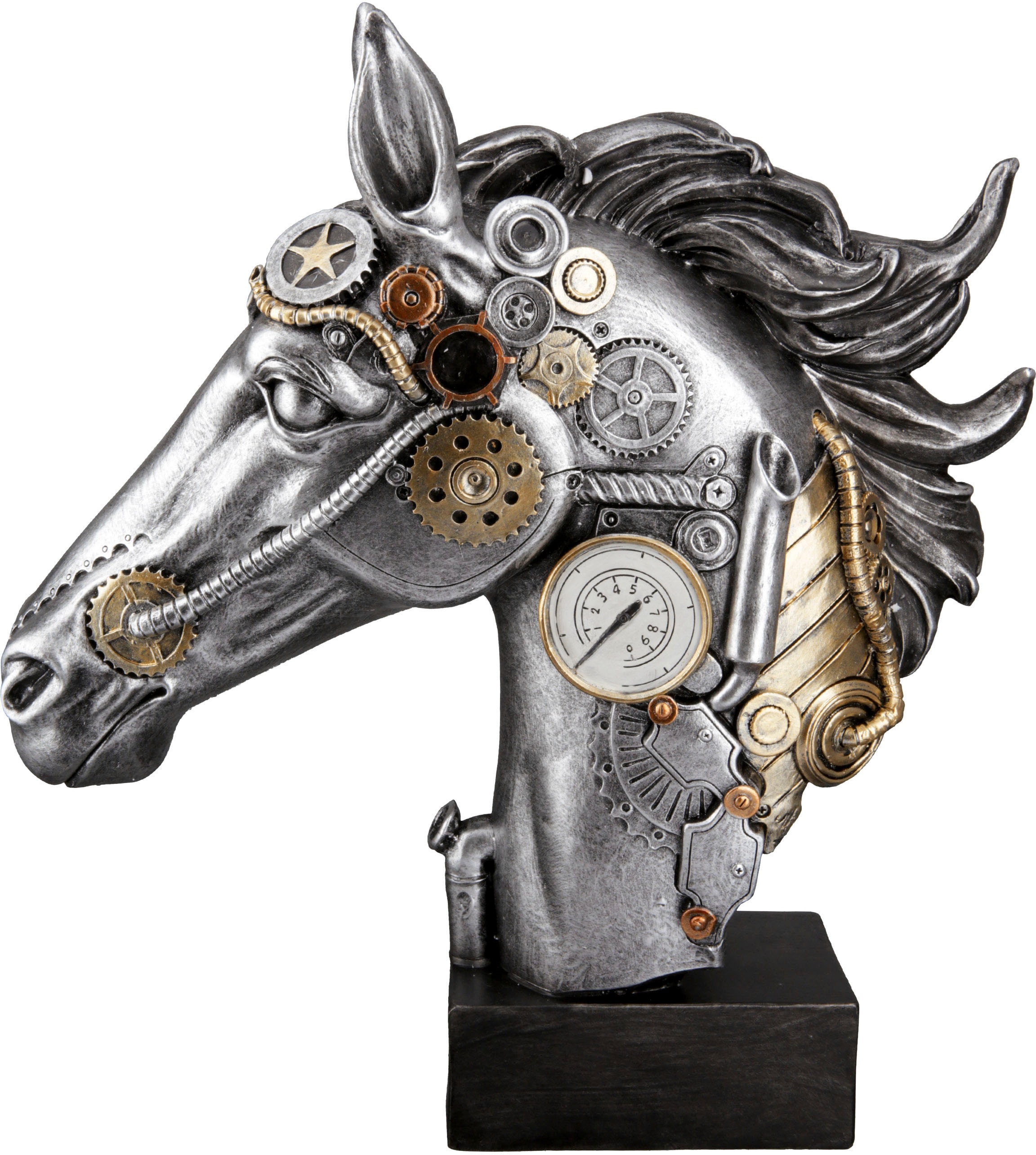 Tierfigur »Skulptur Steampunk Horse«