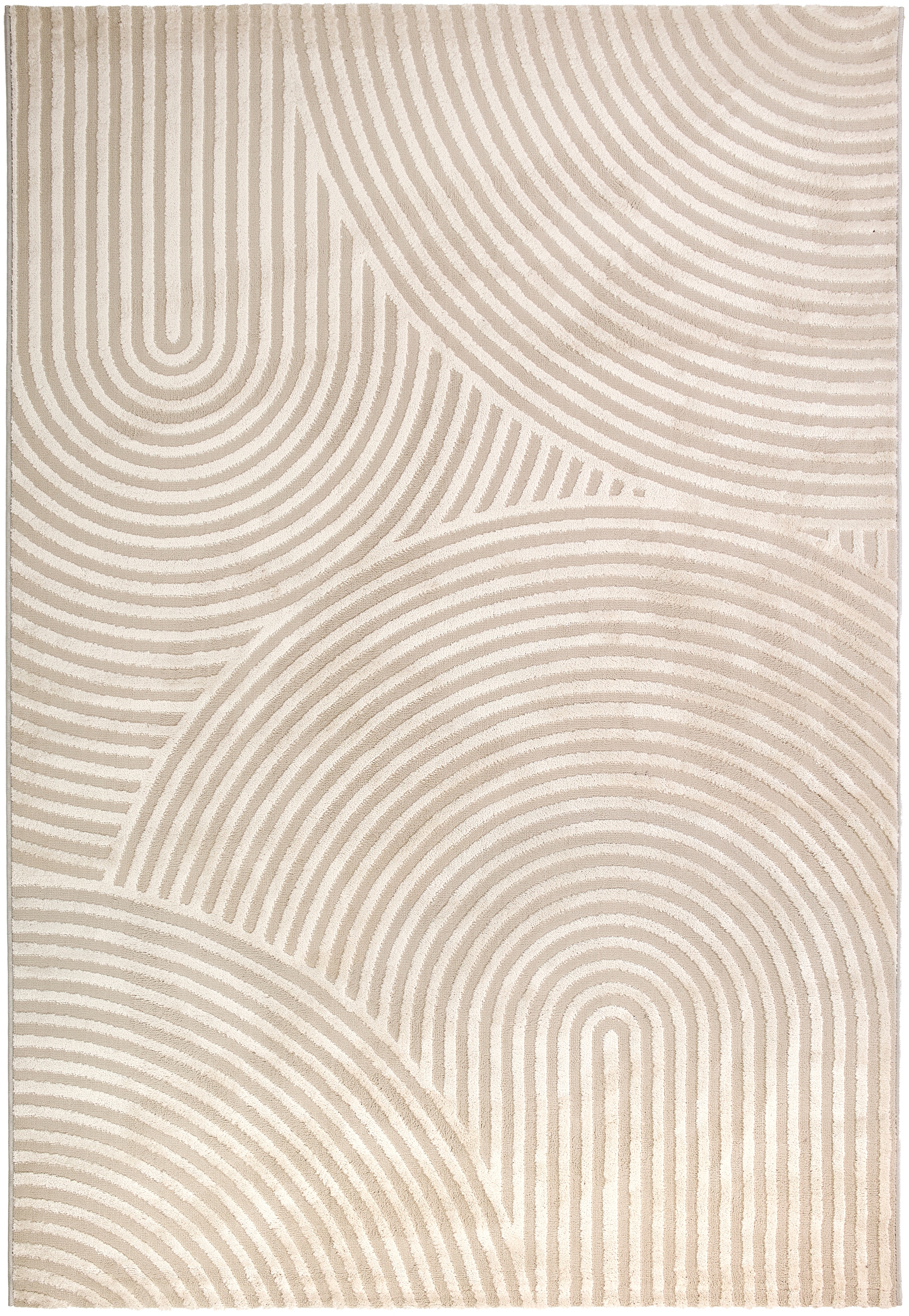 ASTRA Teppich »Jules 253« rechteckig 8 mm Höhe Hoch Tief Struktur, Kurzflor, Wohnzimmer, Schlafzimmer