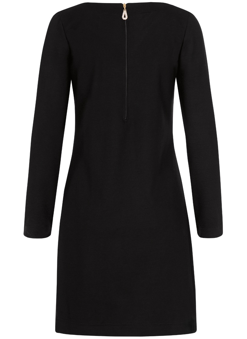 Trigema Jerseykleid »TRIGEMA Knielanges Kleid mit langen Ärmeln«