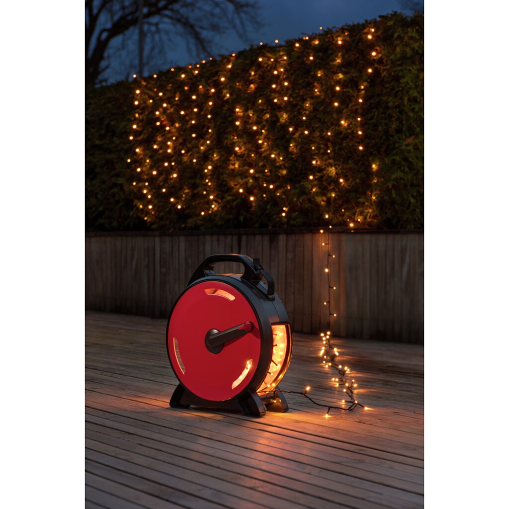 KONSTSMIDE LED-Lichterkette »Weihnachtsdeko aussen«, 800 warm weiße Dioden