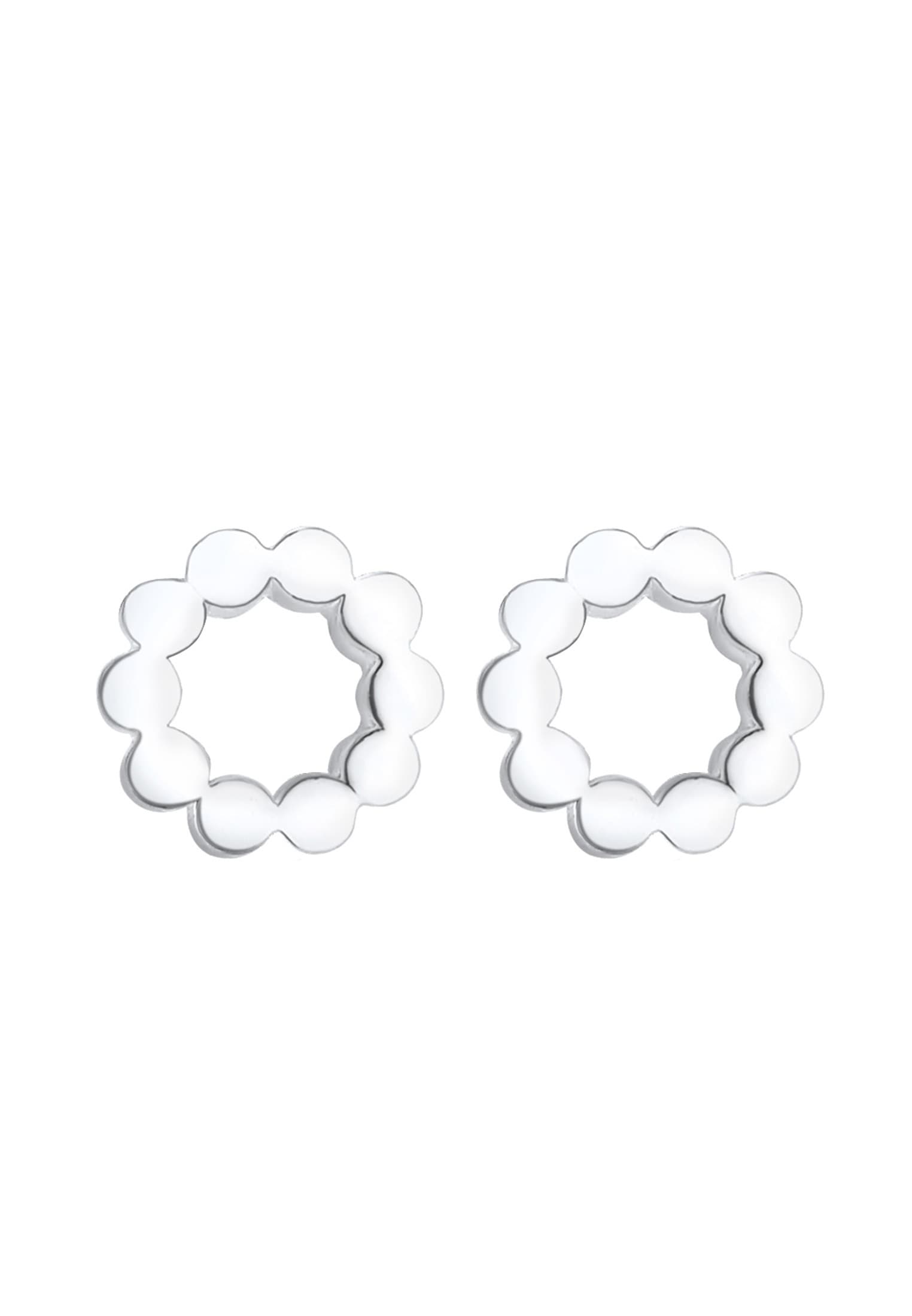 Elli Paar Ohrstecker »Ohrringe Kreis Circle Geo Minimal 925 Sterling Silber«