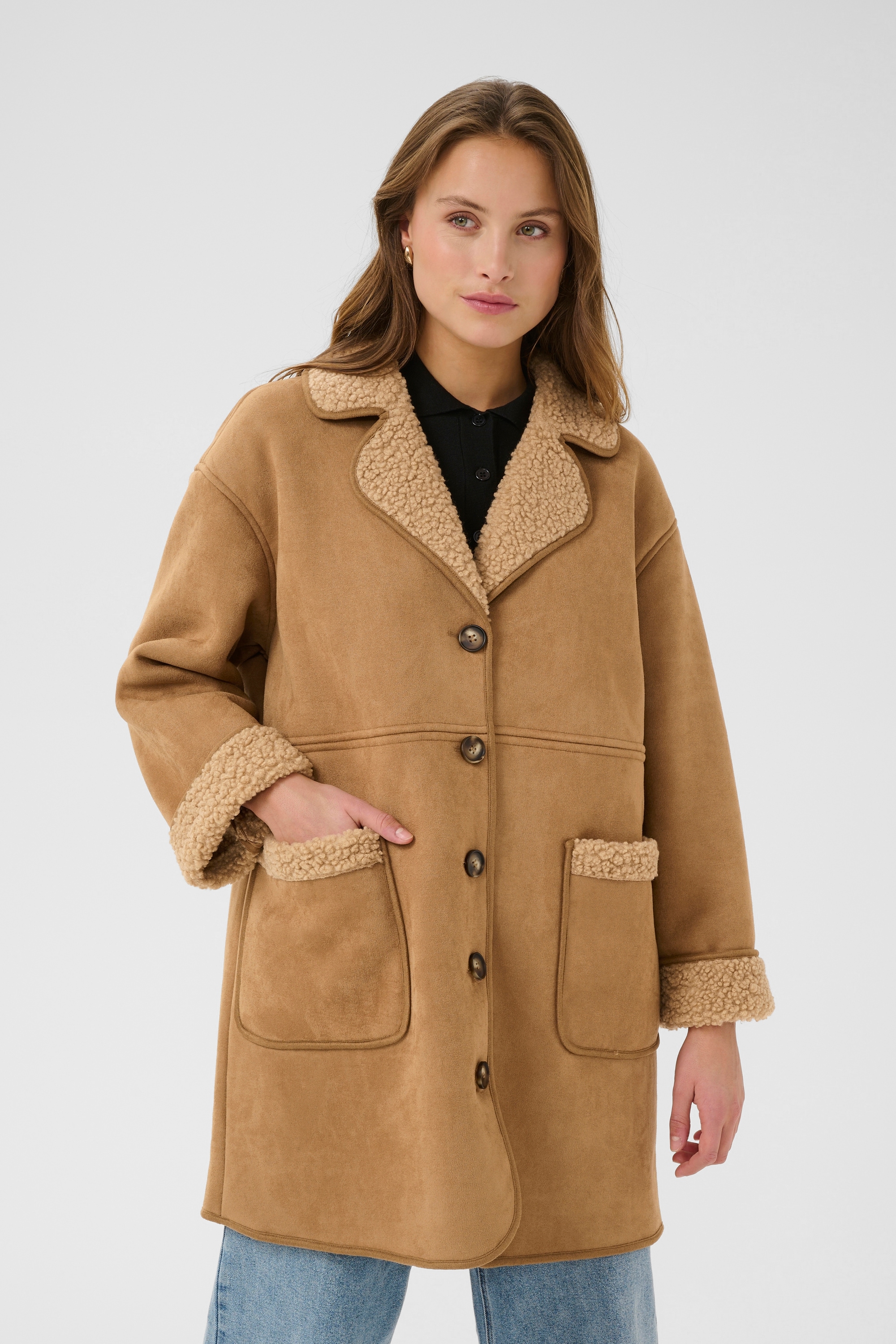 KAFFE Wintermantel »Jacke KAmarlie«