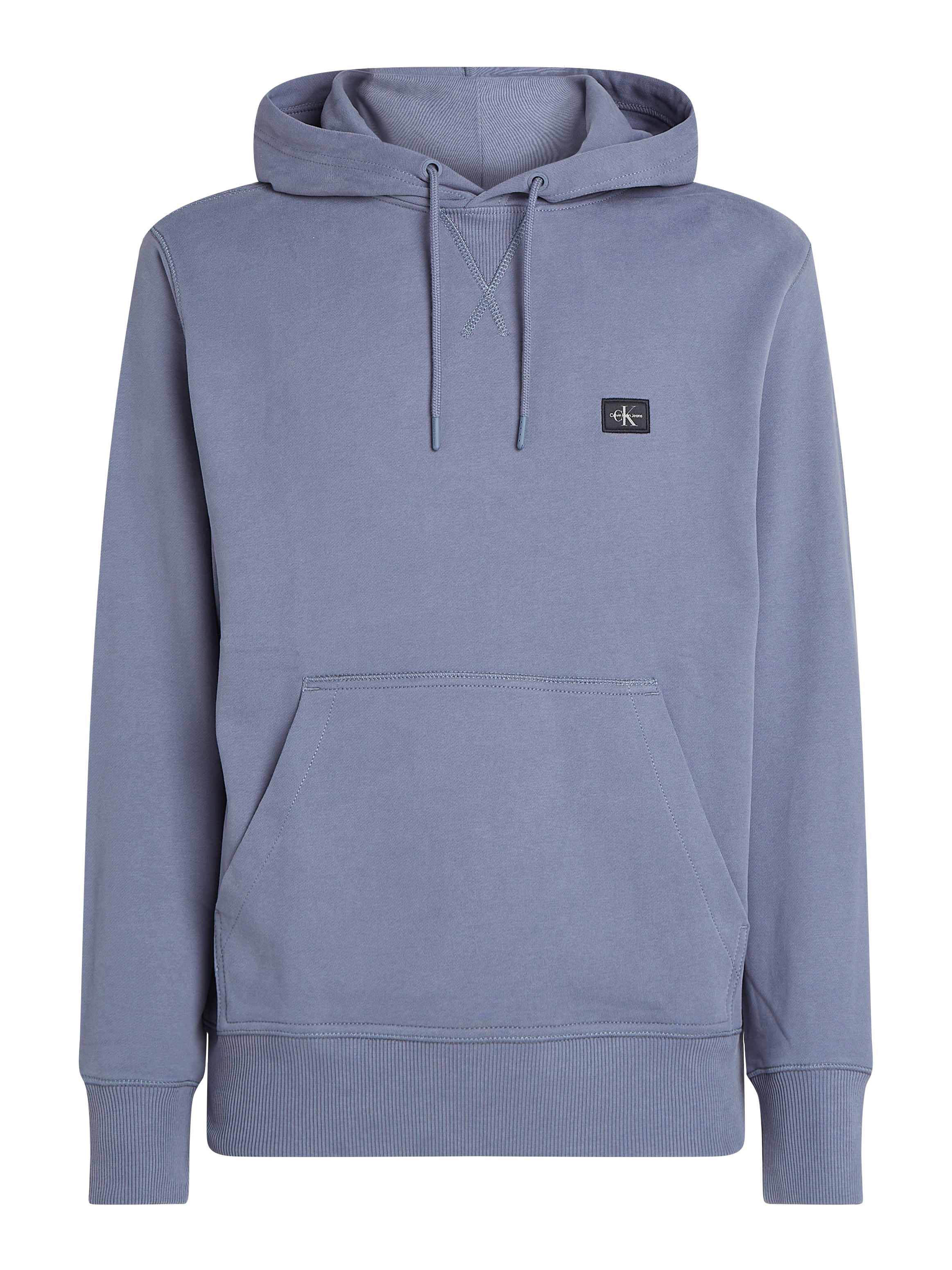 Calvin Klein Jeans Sweatshirt »WOVEN LABEL HOODIE«, Kängurutasche, Logostickerei