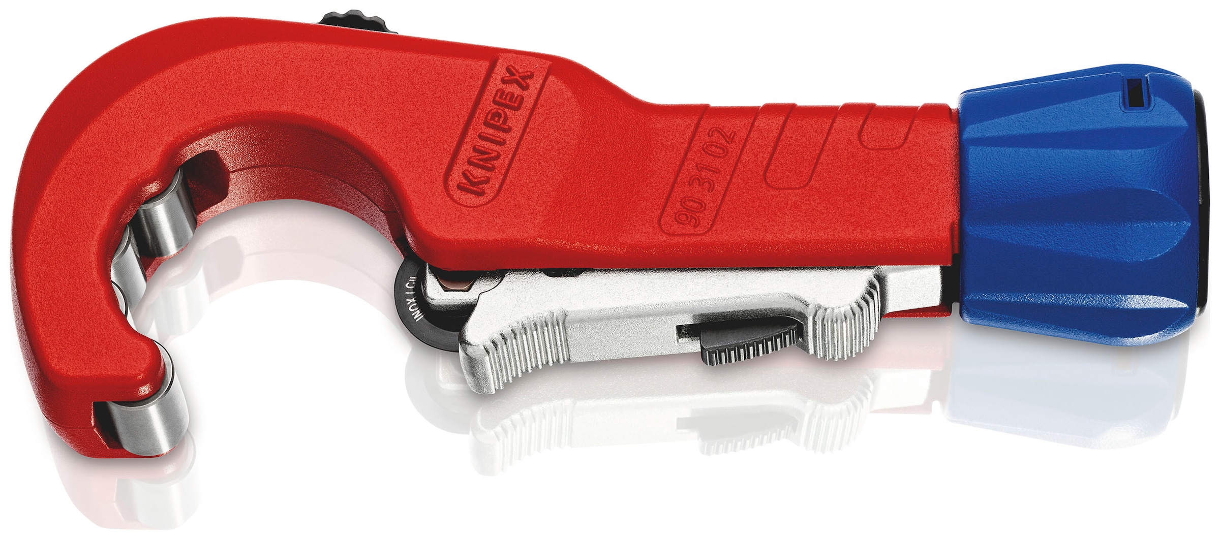 Knipex Rohrschneider »90 31 02 BK TubiX® (SB-Karte/Blister)«, 180 mm