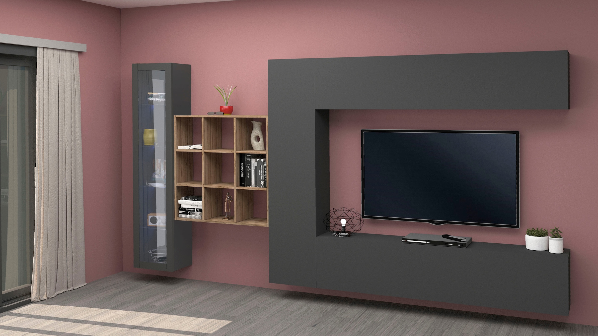 Home affaire Wohnwand »Maruska« 1 Stk. tlg.