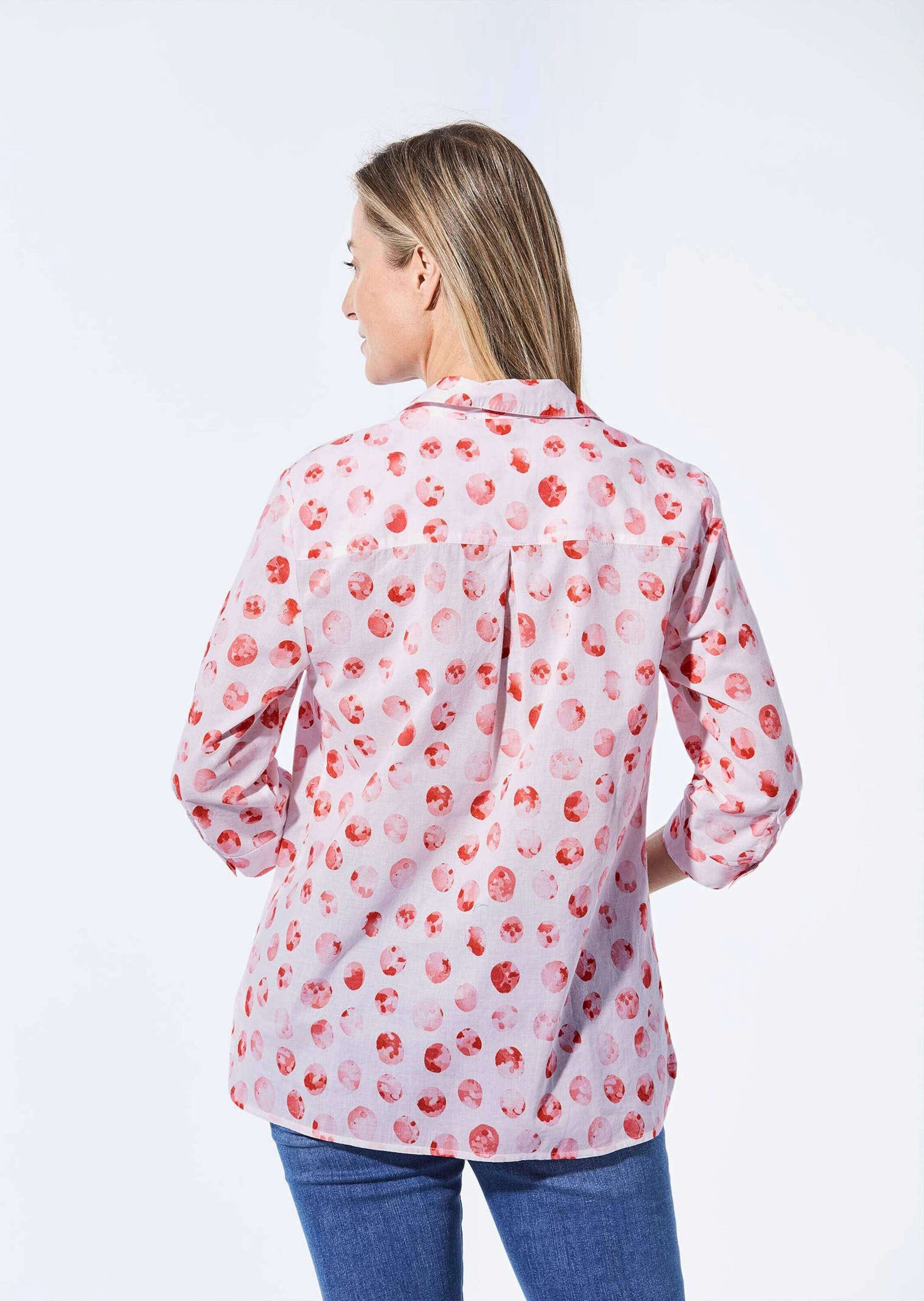 GOLDNER Klassische Bluse »Bluse mit Hemdkragen«