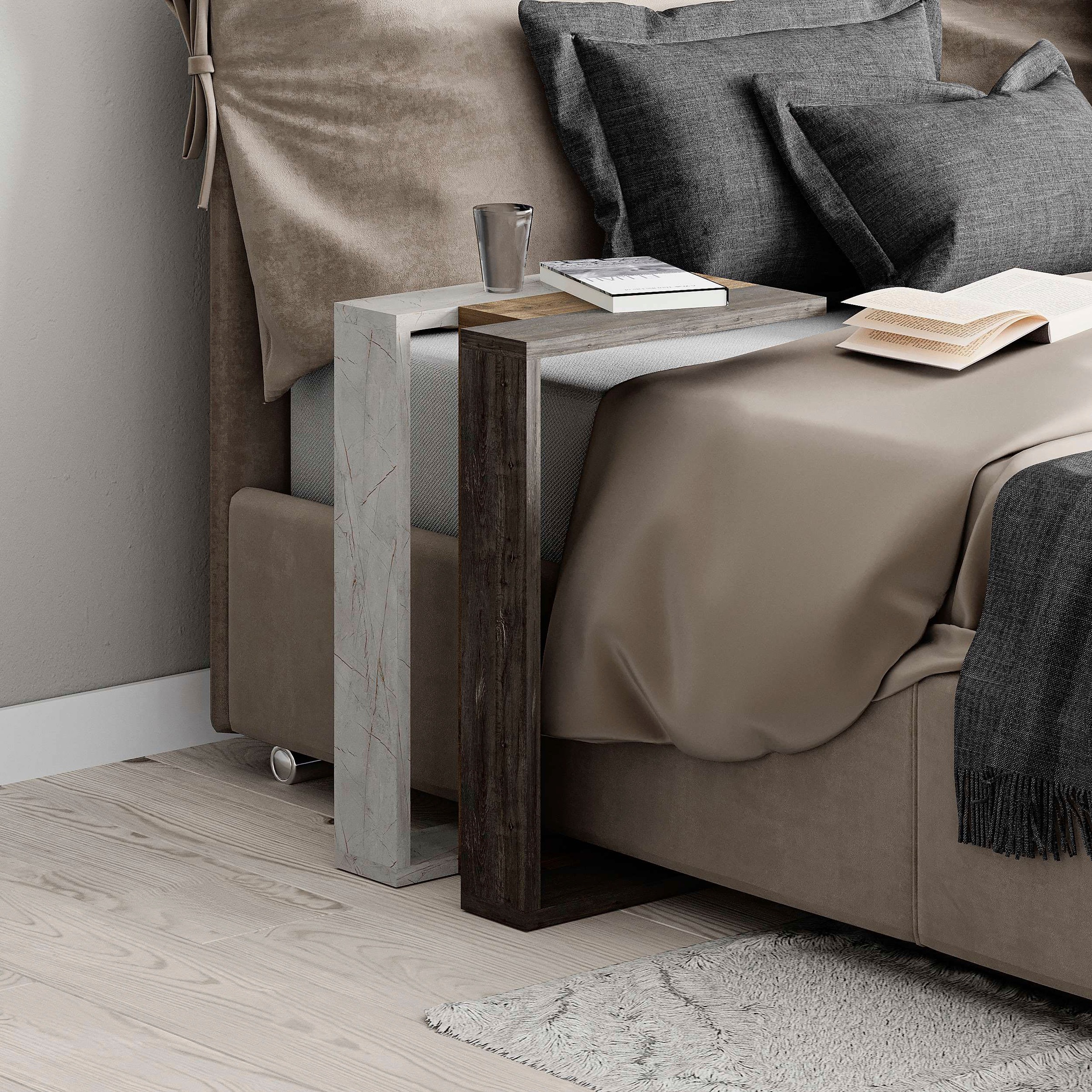 Decortie Beistelltisch »MUJU BEISTELLTISCH«, (Packung, 1 St.), Leichte Montage, Lagerung, Platzsparend