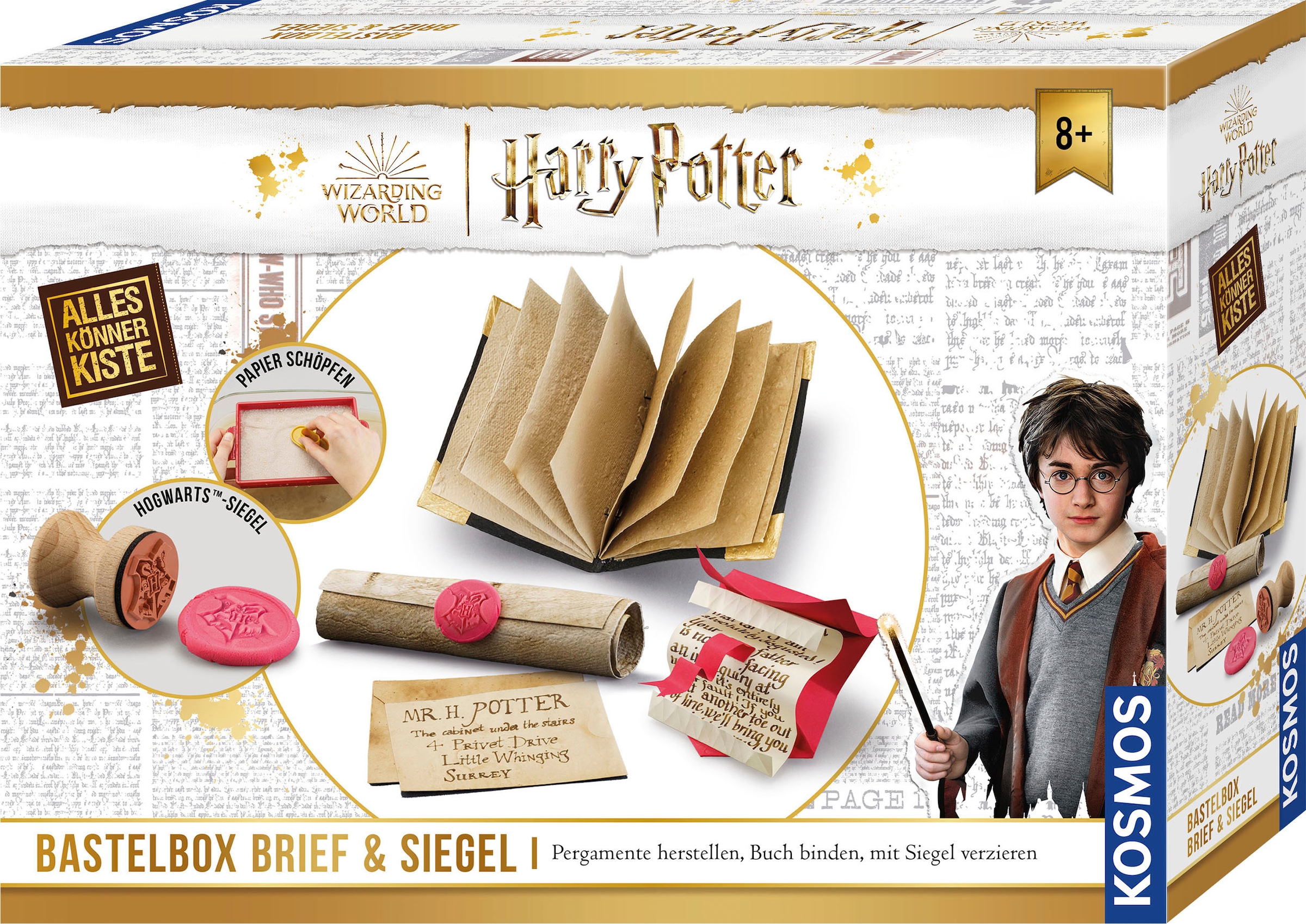 Kreativset »AllesKönnerKiste, Harry Potter - Bastelbox Brief und Siegel«