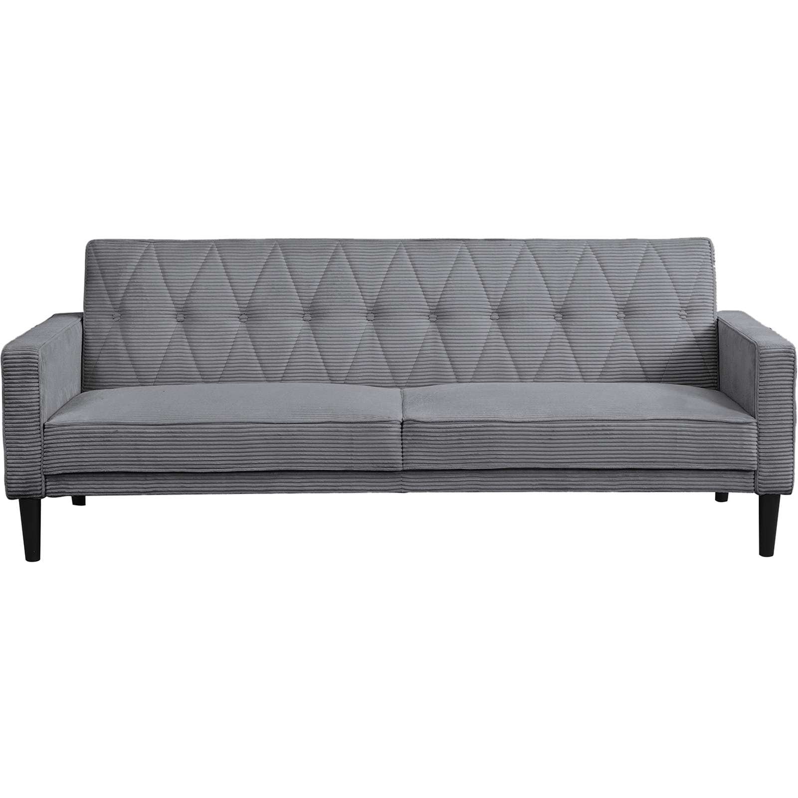 Dorel Home 3-Sitzer »Avon« Schlafsofa 213cm, Bettfunktion (110/190cm), trendiger Cord o. Webstoff