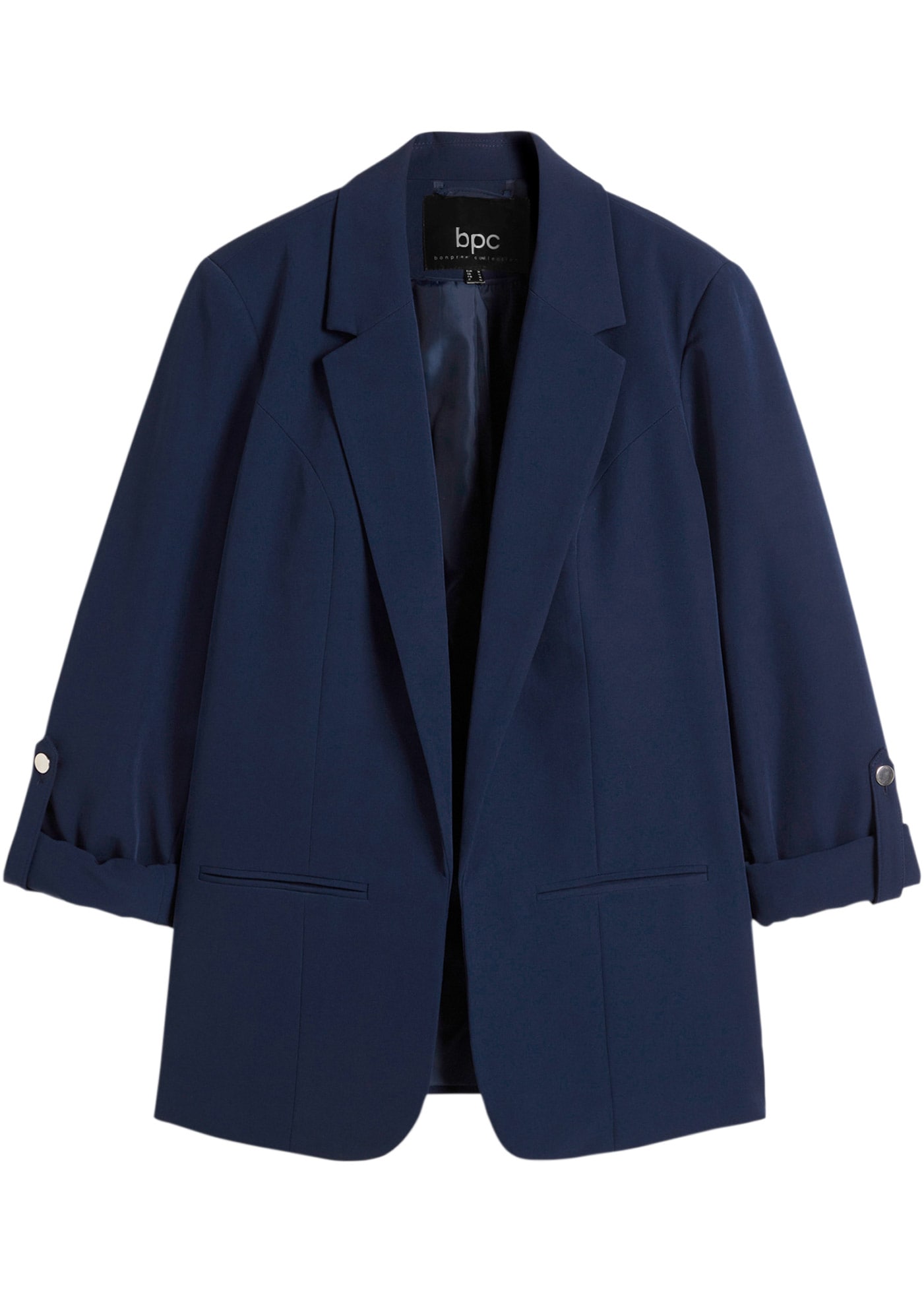 bonprix Jackenblazer »Blazer« mit Reverskragen und längenregulierbar an den Ärmeln