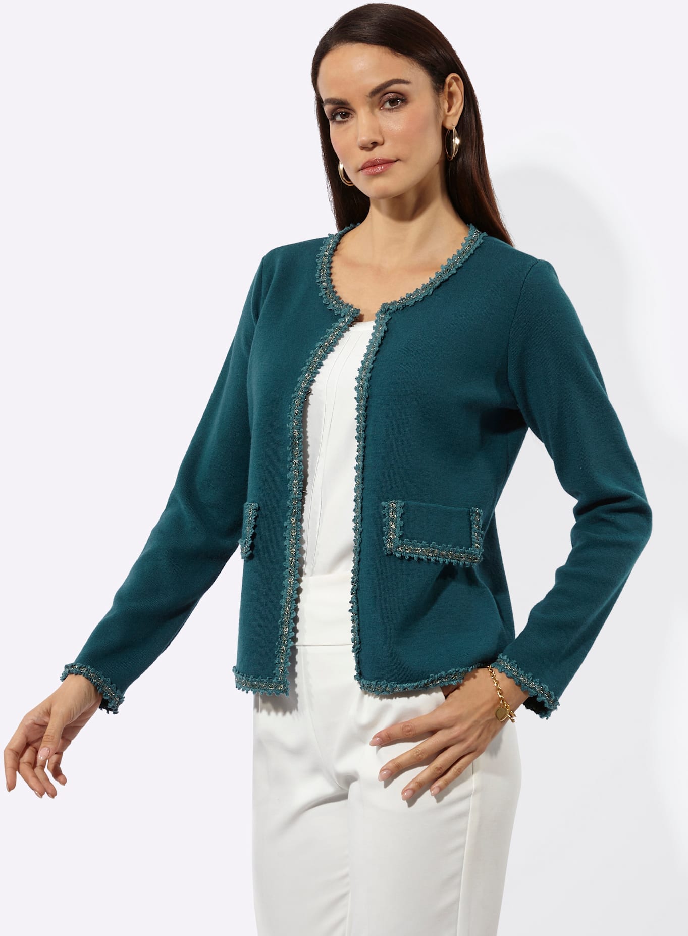 creation L Strickjacke