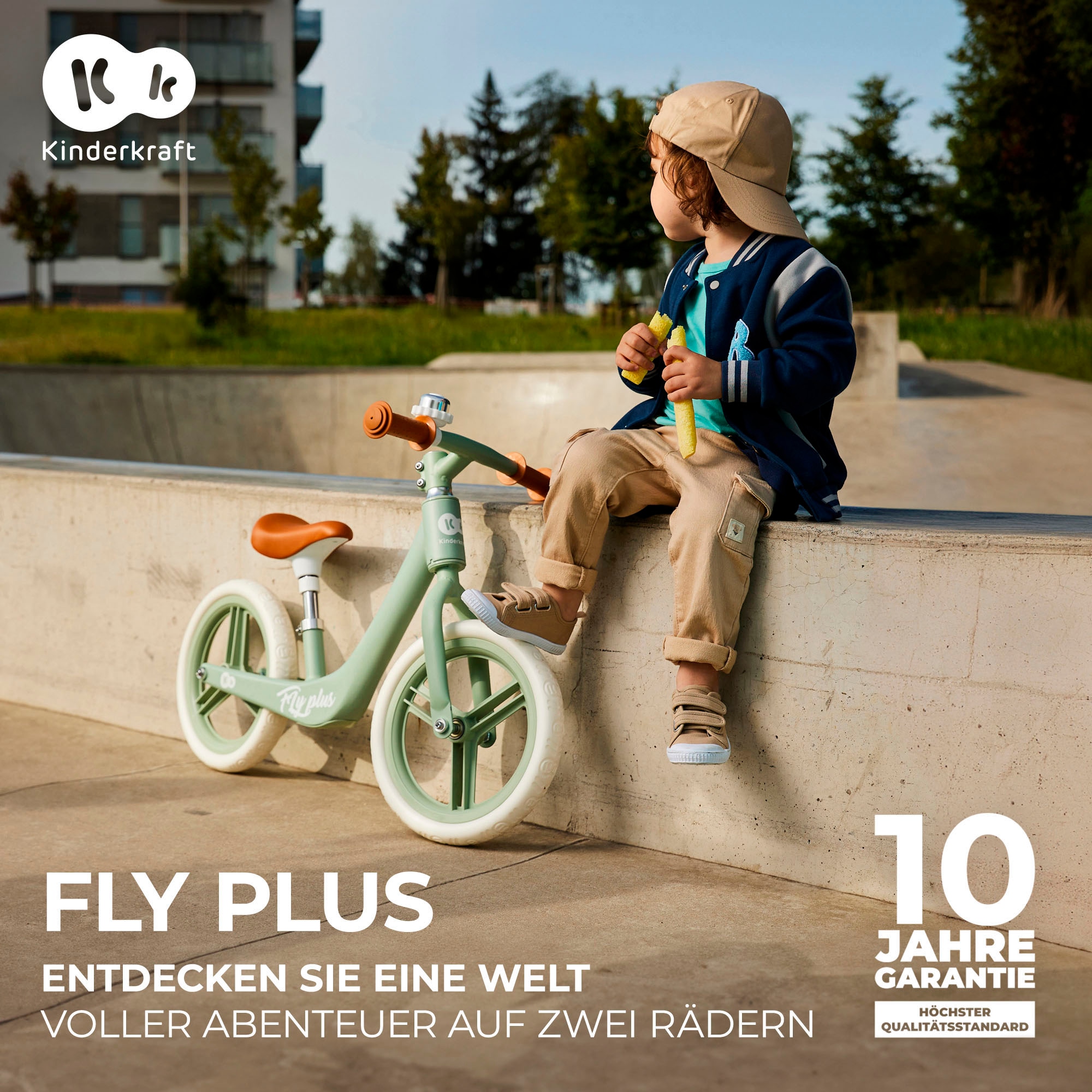 Kinderkraft Laufrad »FLY PLUS«