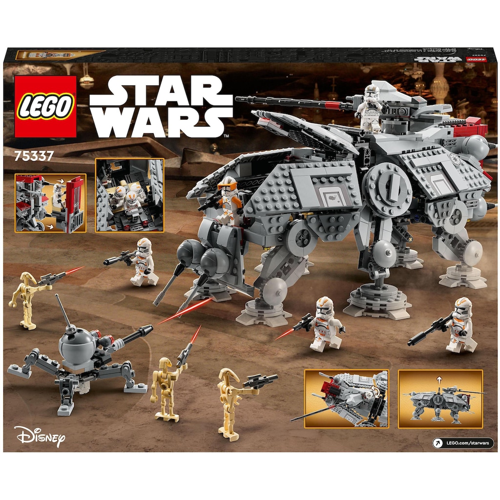 LEGO® Konstruktionsspielsteine »AT-TE Walker (75337), LEGO® Star Wars™«, (1082 St.), Made in Europe