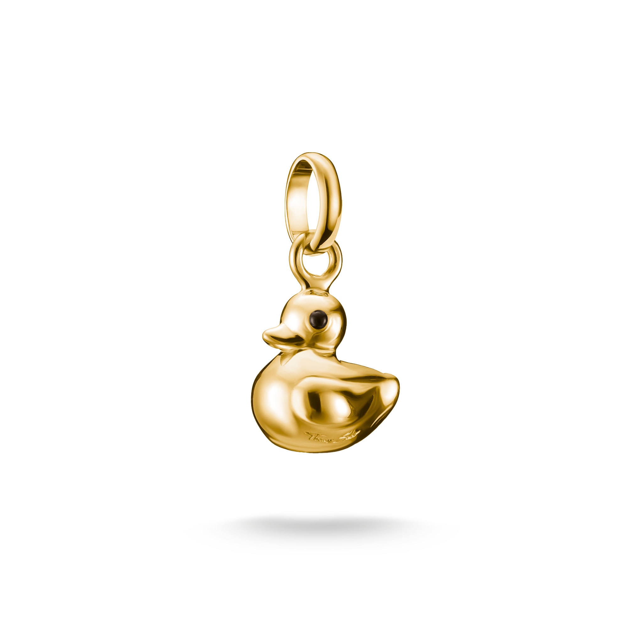 THOMAS SABO Charm-Einhänger »Charm Ente-Optik vergoldet - Connect«