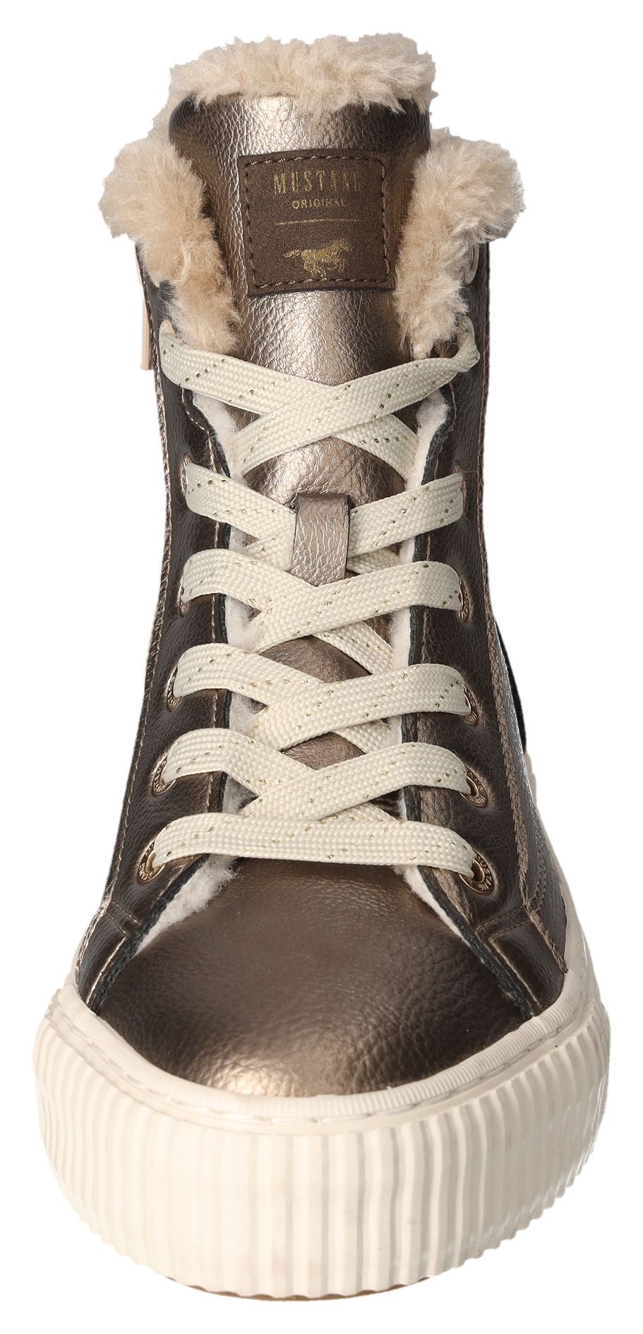 Mustang Shoes Winterboots, Schnürboots, High top Sneaker mit Innenreißverschluss