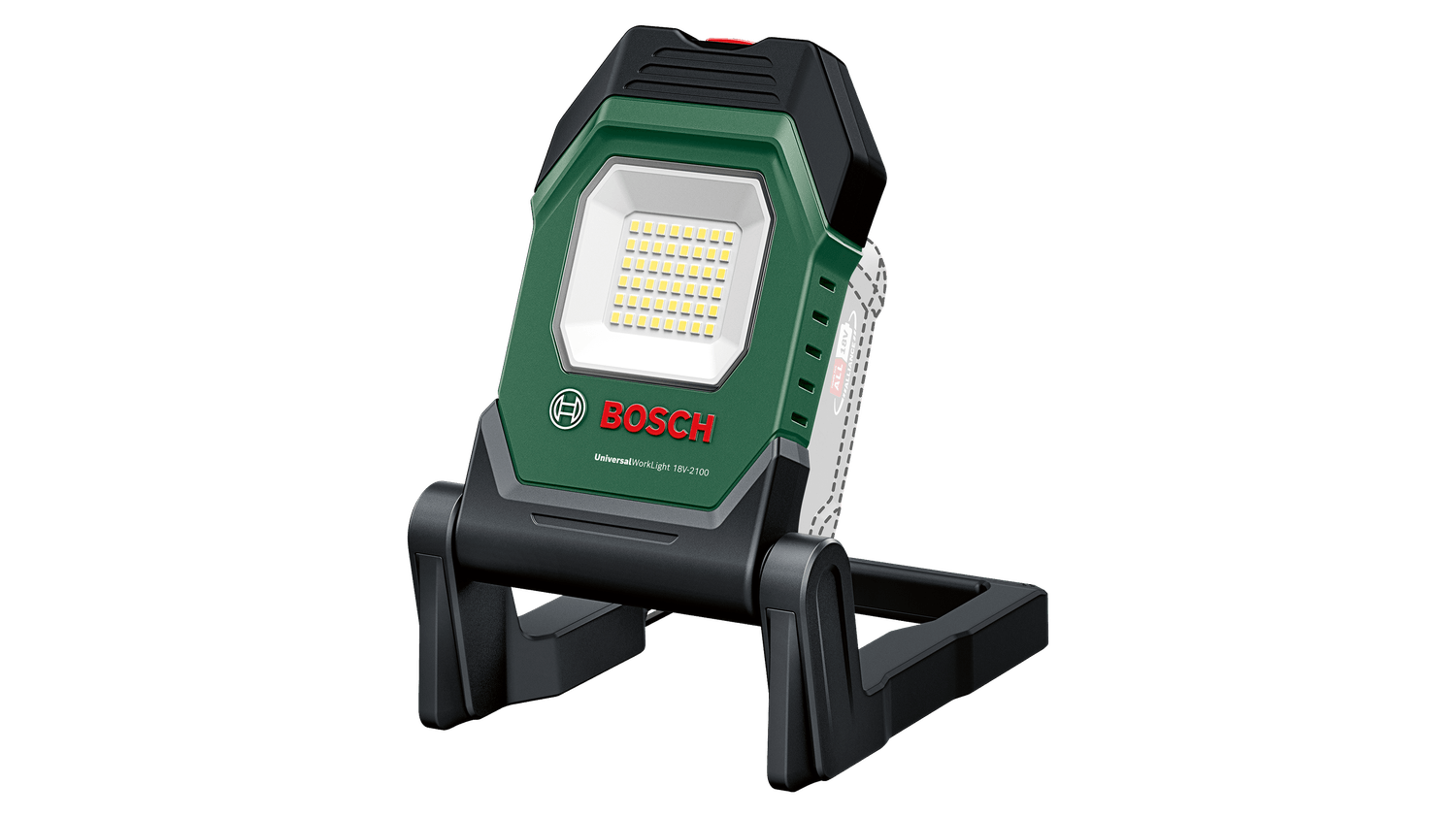 Bosch Home & Garden Arbeitsleuchte »Akku-LED-Arbeitsleuchte »UniversalWorkLight 18V-2100««, Leistungsstarke und flexible Arbeitsleuchte, ohne Akku, ohne Ladegerät