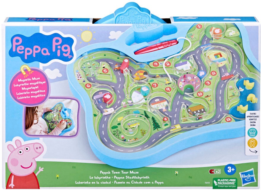 Hasbro Spielwelt »Peppa Pig, Peppas Stadtlabyrinth«