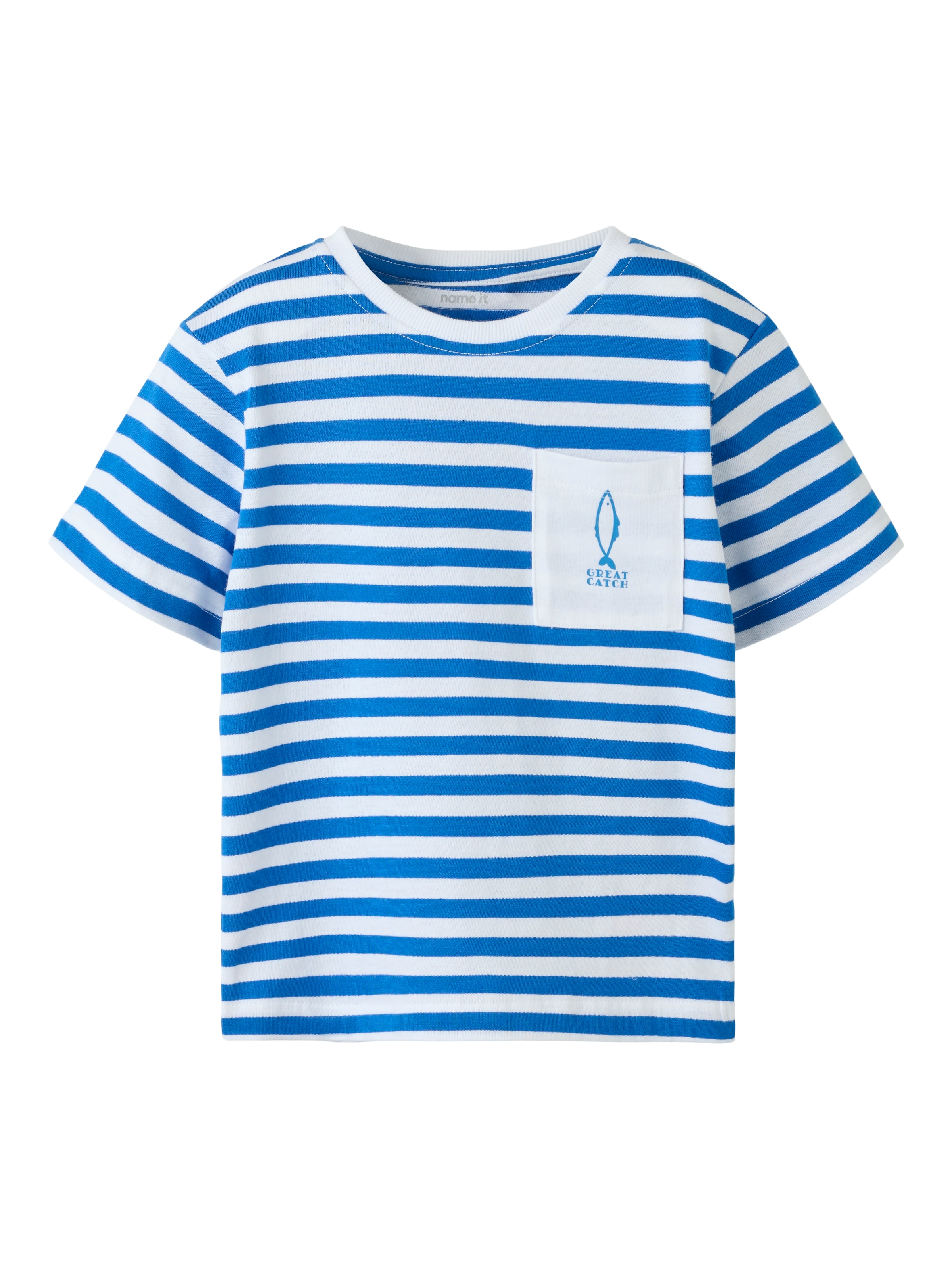Name It T-Shirt »NMMJESPER SS NREG TOP BOX  PB«