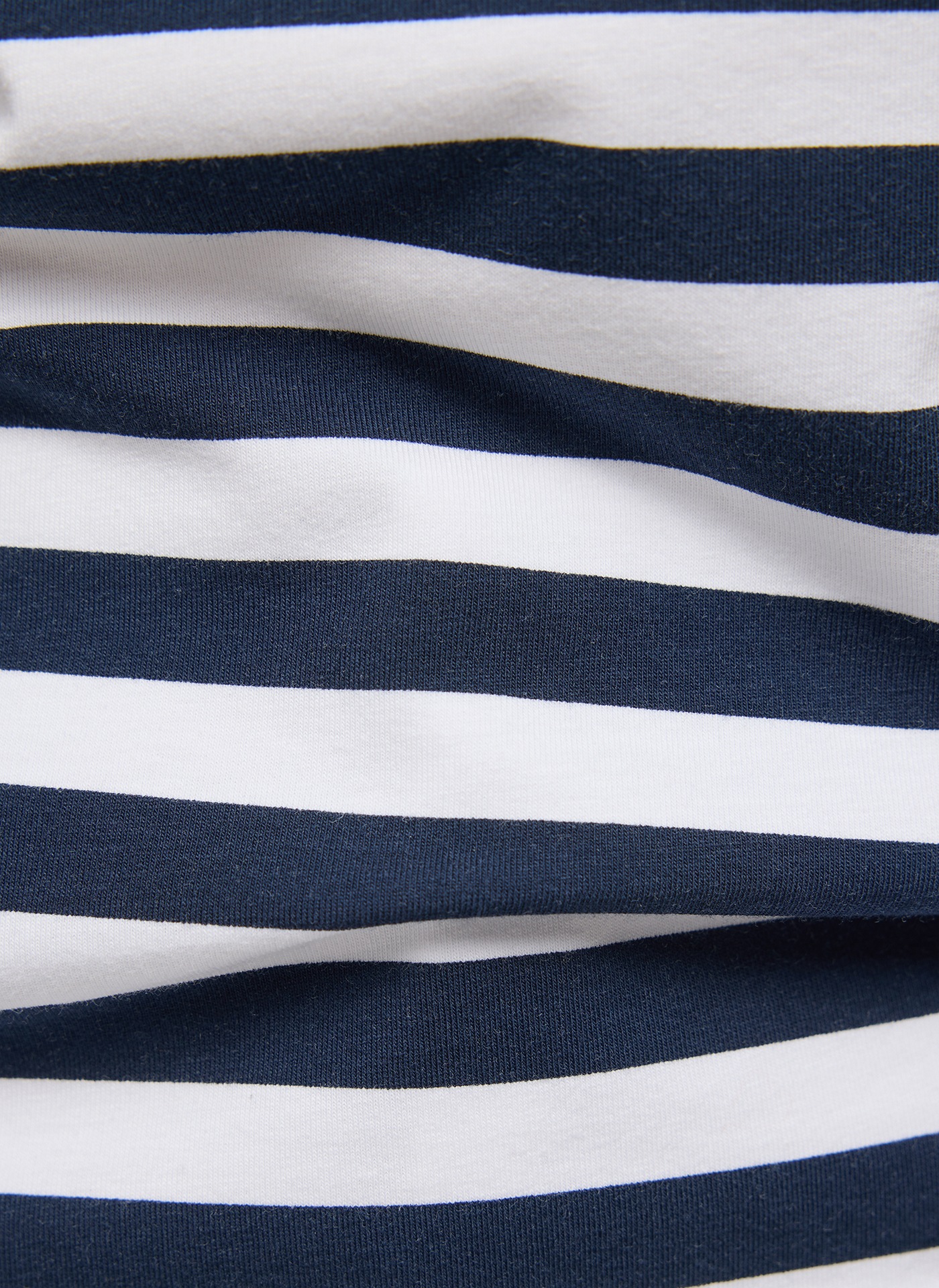 Rabe Rundhalsshirt im Streifen-Look, Halbarm