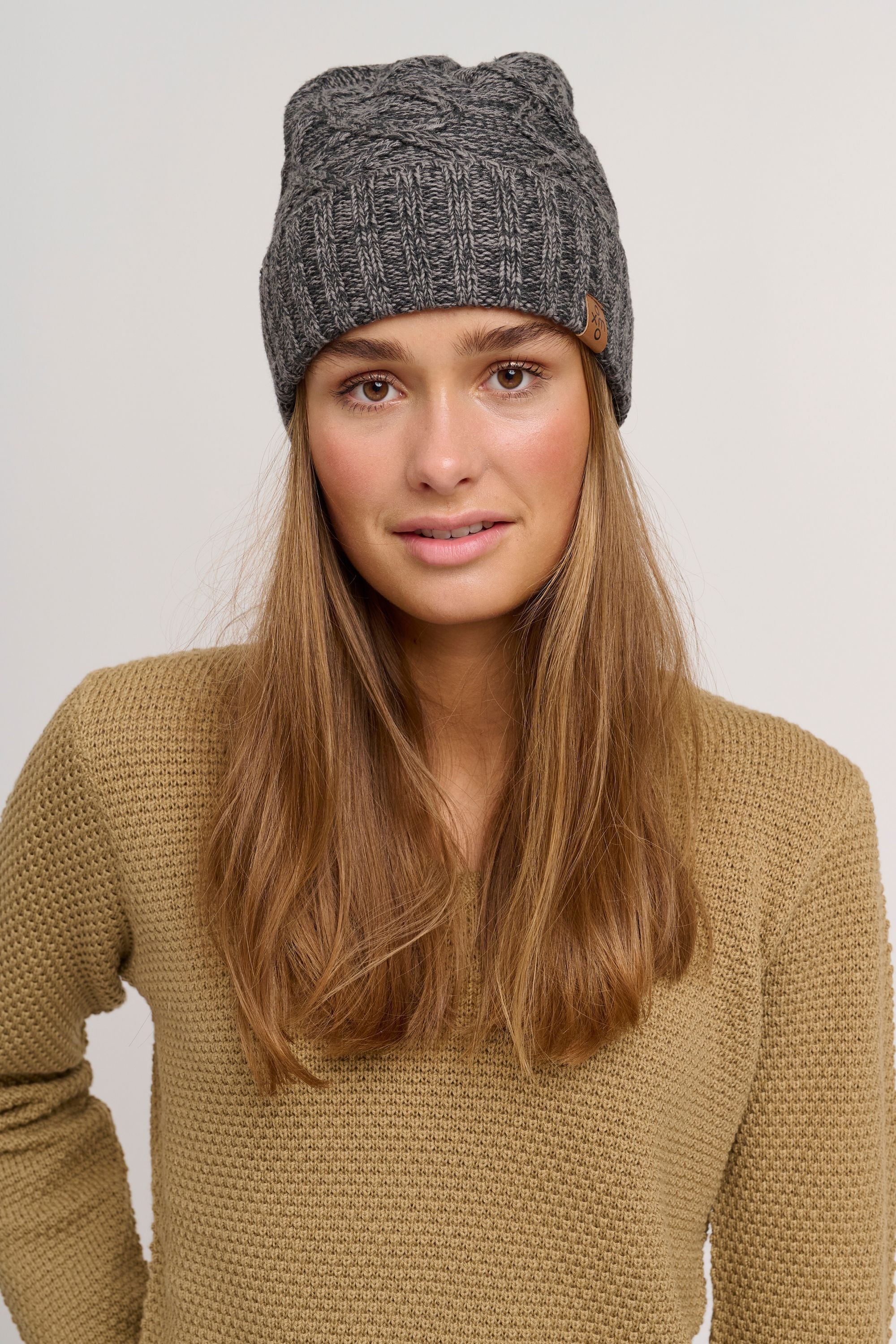 OXMO Strickmütze »Strickmºtze OXPom«