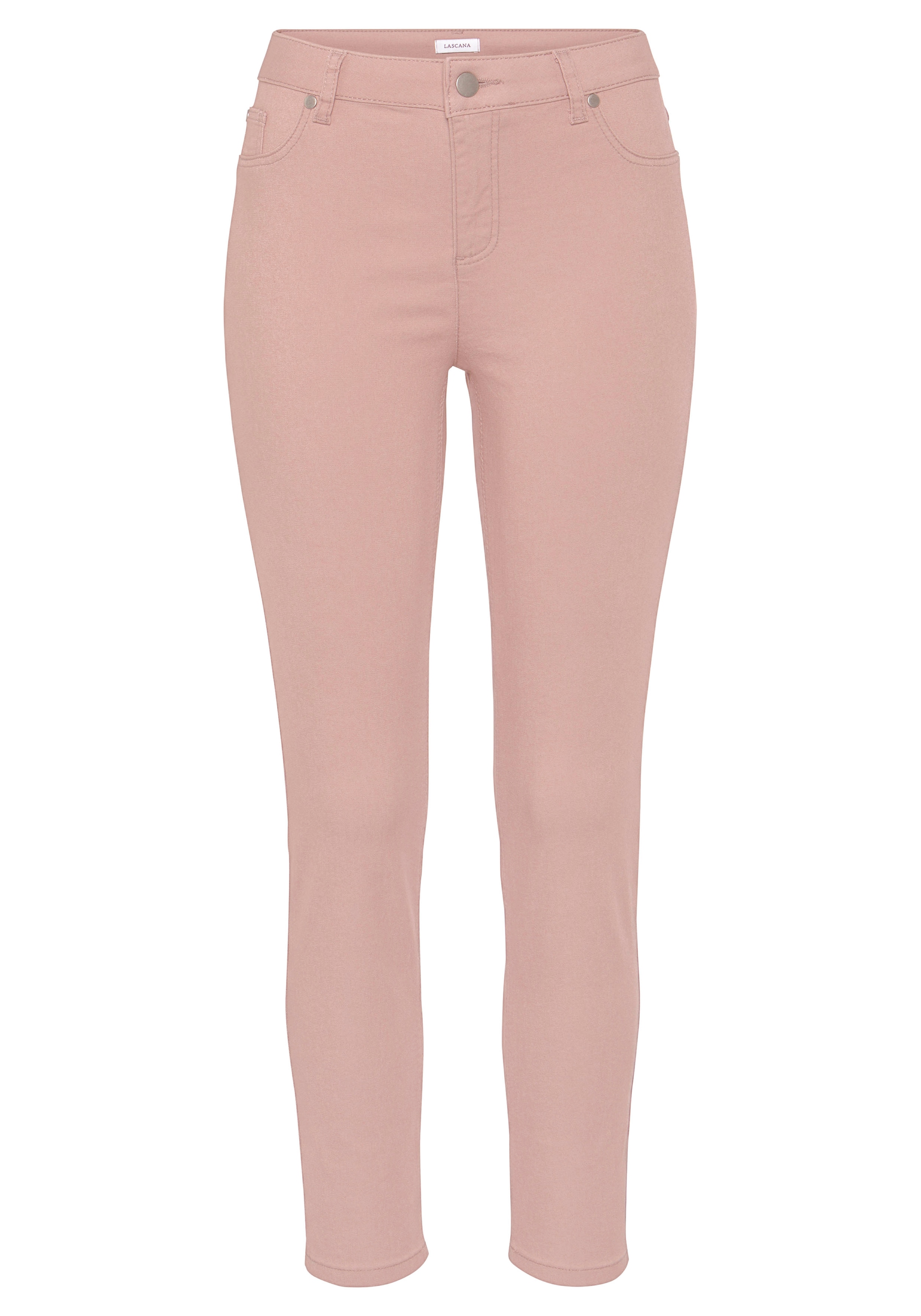 LASCANA 7/8-Jeggings »aus weichem Stretch-Denim«  in Skinny-Form, Stretch-Denim, Basic, Sommerhose