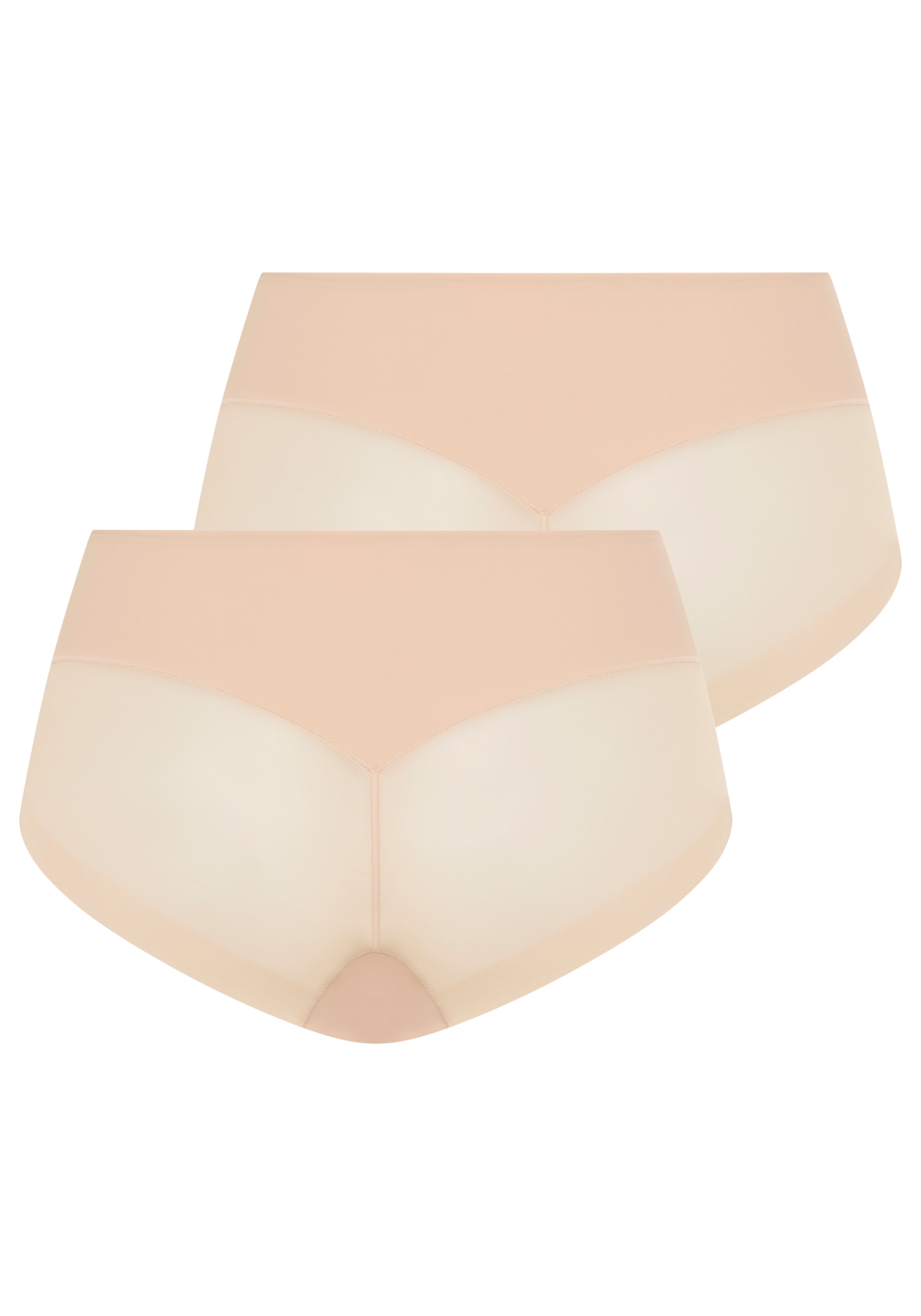 YSABEL MORA Shapingslip 2er Pack,  elastisch, Mesh, mittlerer Form-Effekt, Tüll