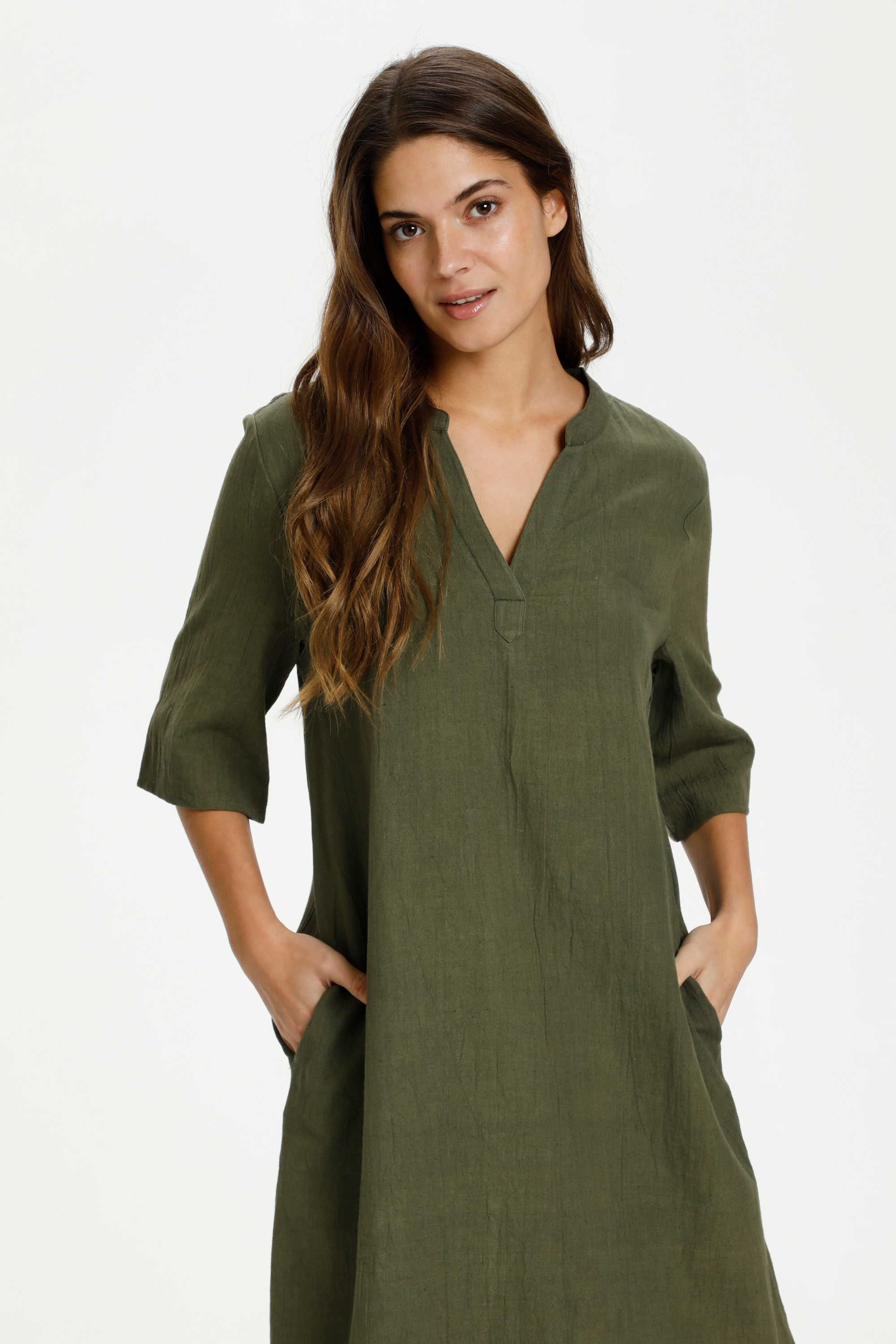 KAFFE Midikleid »Kleid BPkaisey«