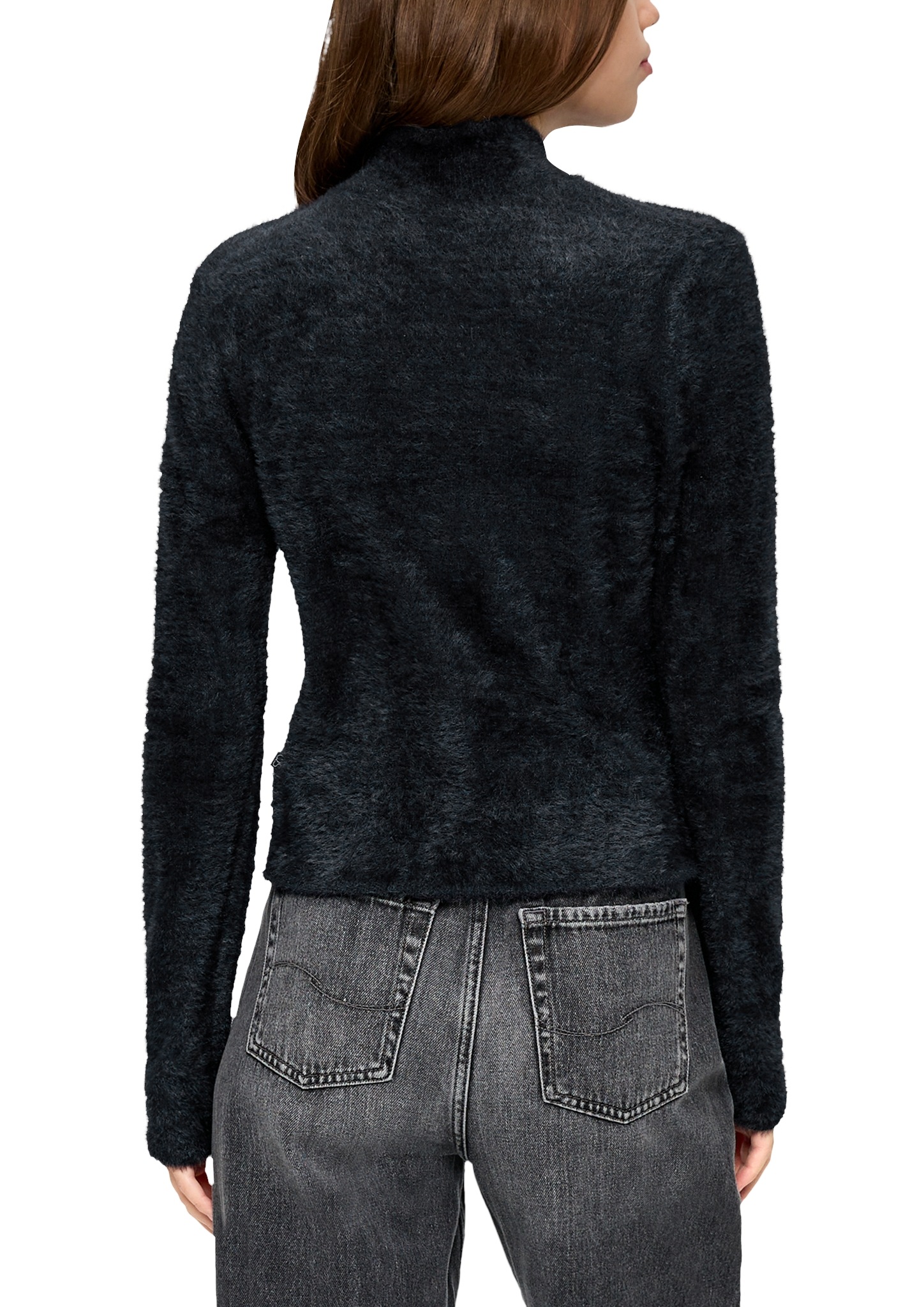 QS Strickpullover, im hüftlangen Schnitt