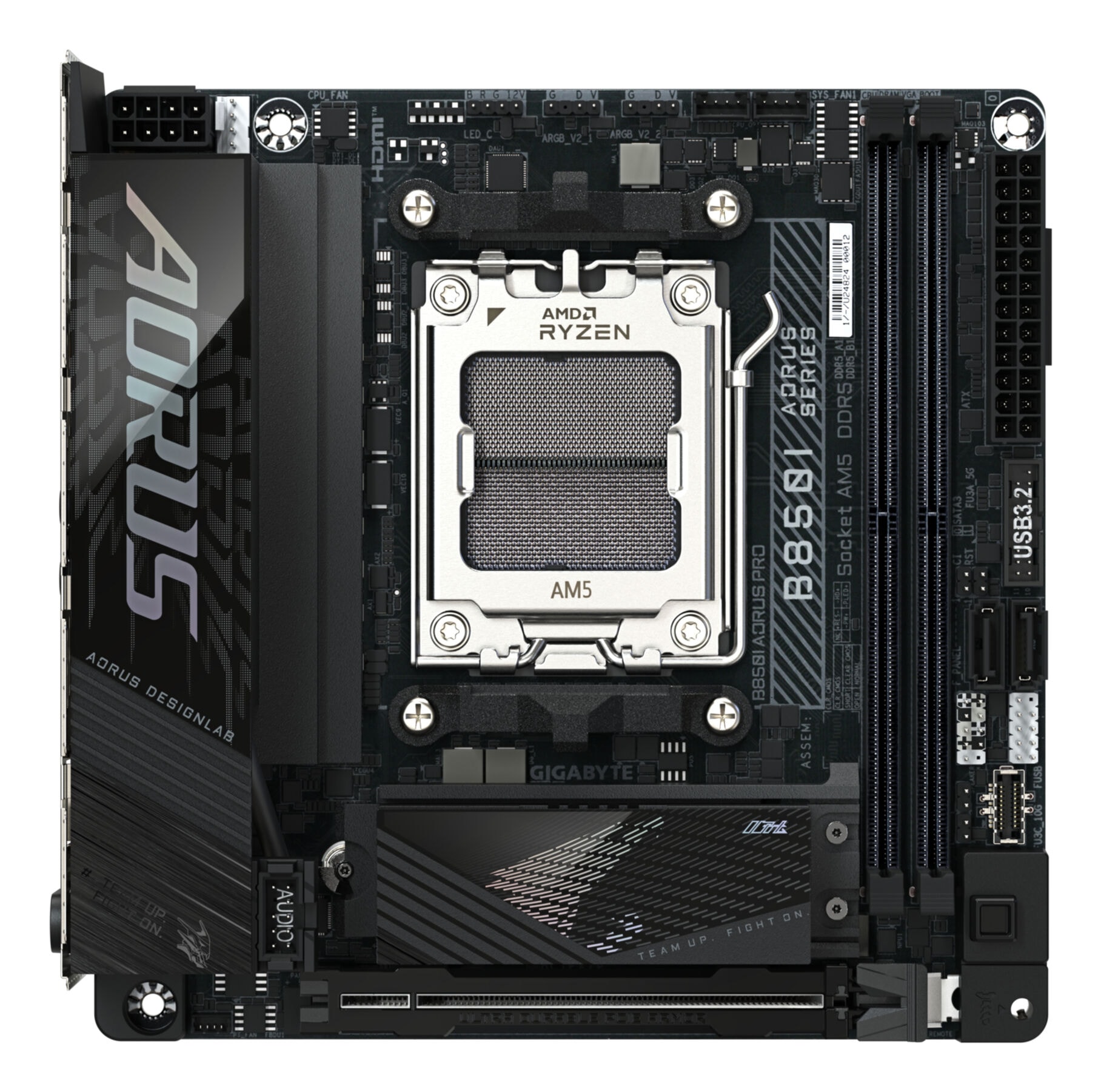 Gigabyte Mainboard »B850I AORUS PRO Motherboard - Unterstützt AMD Ryzen 9000 Serie CPUs, 8«