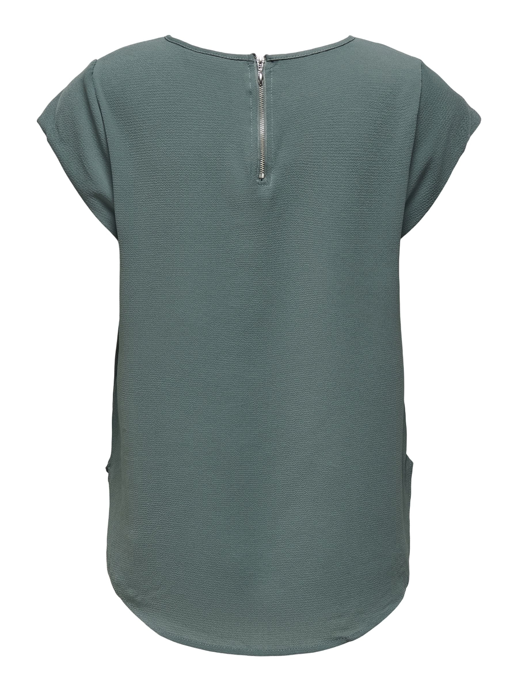 ONLY Kurzarmbluse »ONLVIC S/S SOLID TOP NOOS PTM«