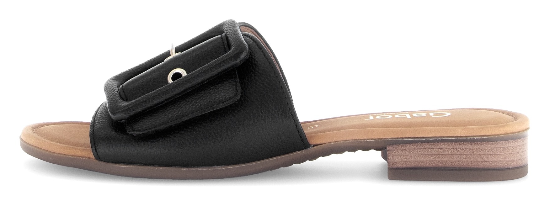 Gabor Pantolette »RHODOS«, Blockabsatz, Sommerschuh, Komfortschuh in Weite G (= weit)