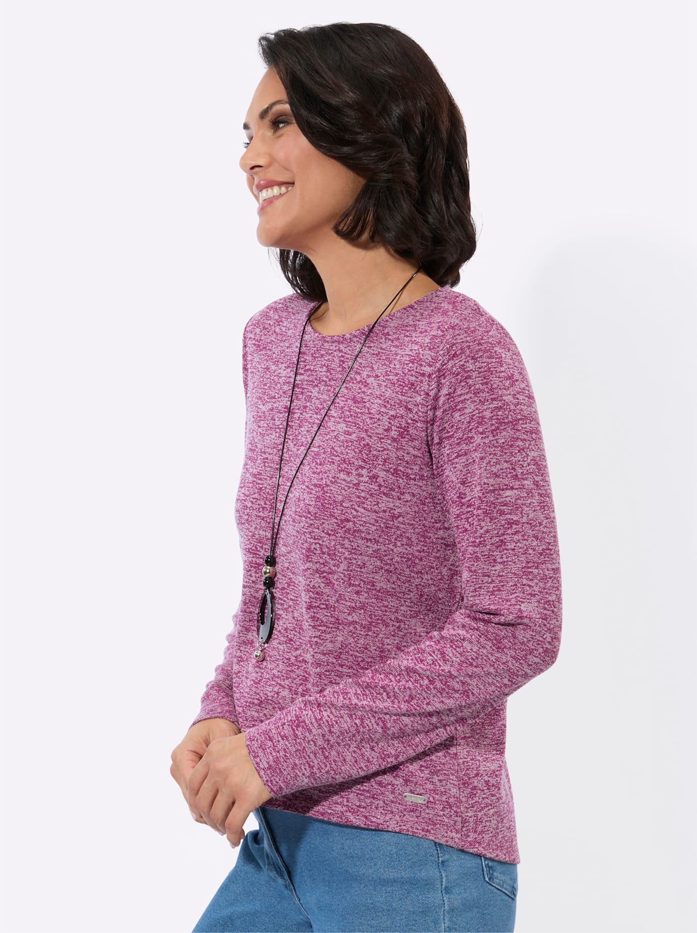Casual Looks Langarmshirt »Rundhals-Shirt« 1
