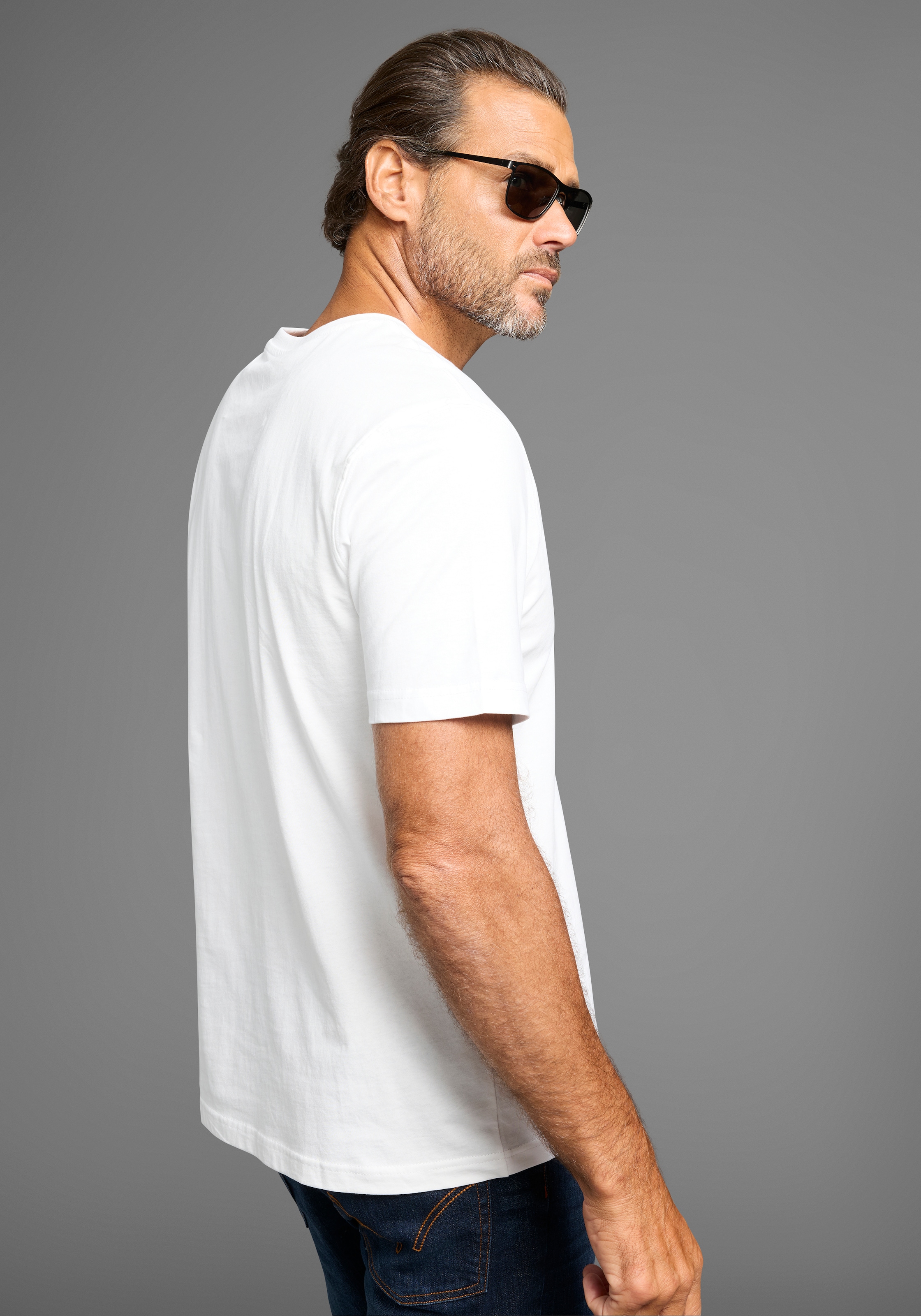 Man's World Sonnenbrille, mit matt-anthrazit farbenden Rahmen - NEW