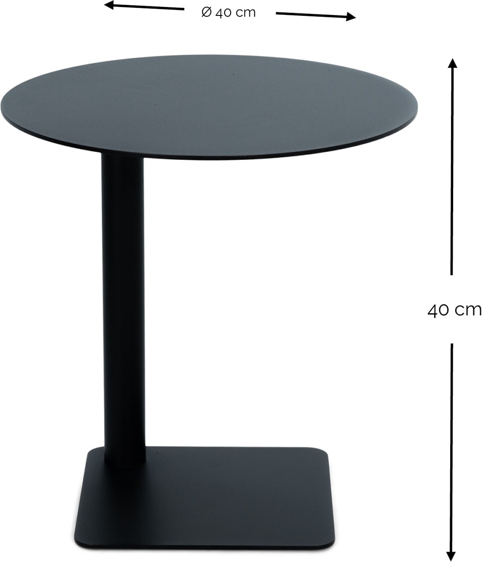 Spinder Design Beistelltisch »SUNNY 40« Beistelltisch aus Stahl