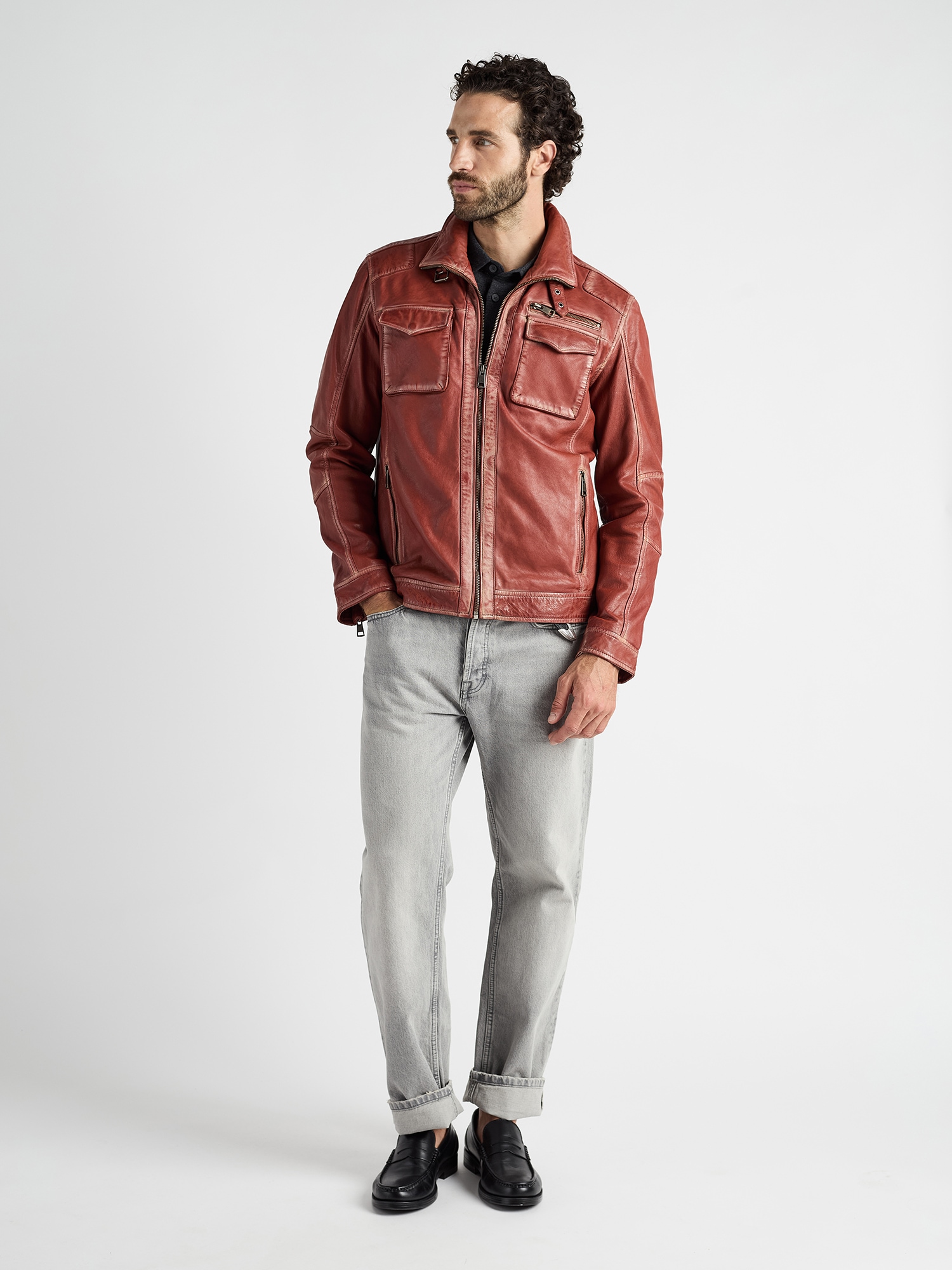 JCC Bikerjacke »Lederjacke 31020345«