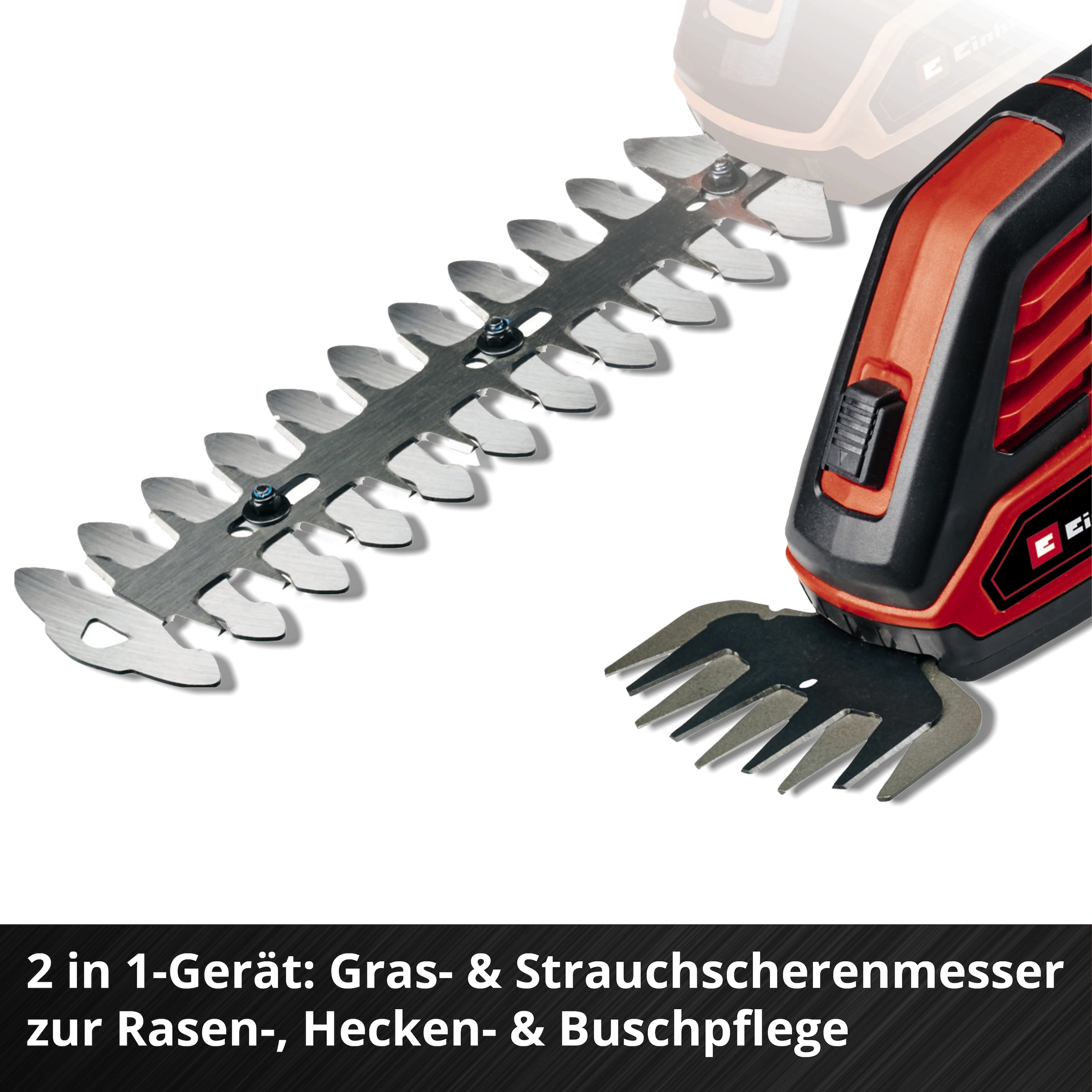 Einhell Akku-Gras- und Strauchscherenset »Einhell Akku-Gras- und Strauchschere GE-CG 18/100 Li-Solo«, (1 St.)