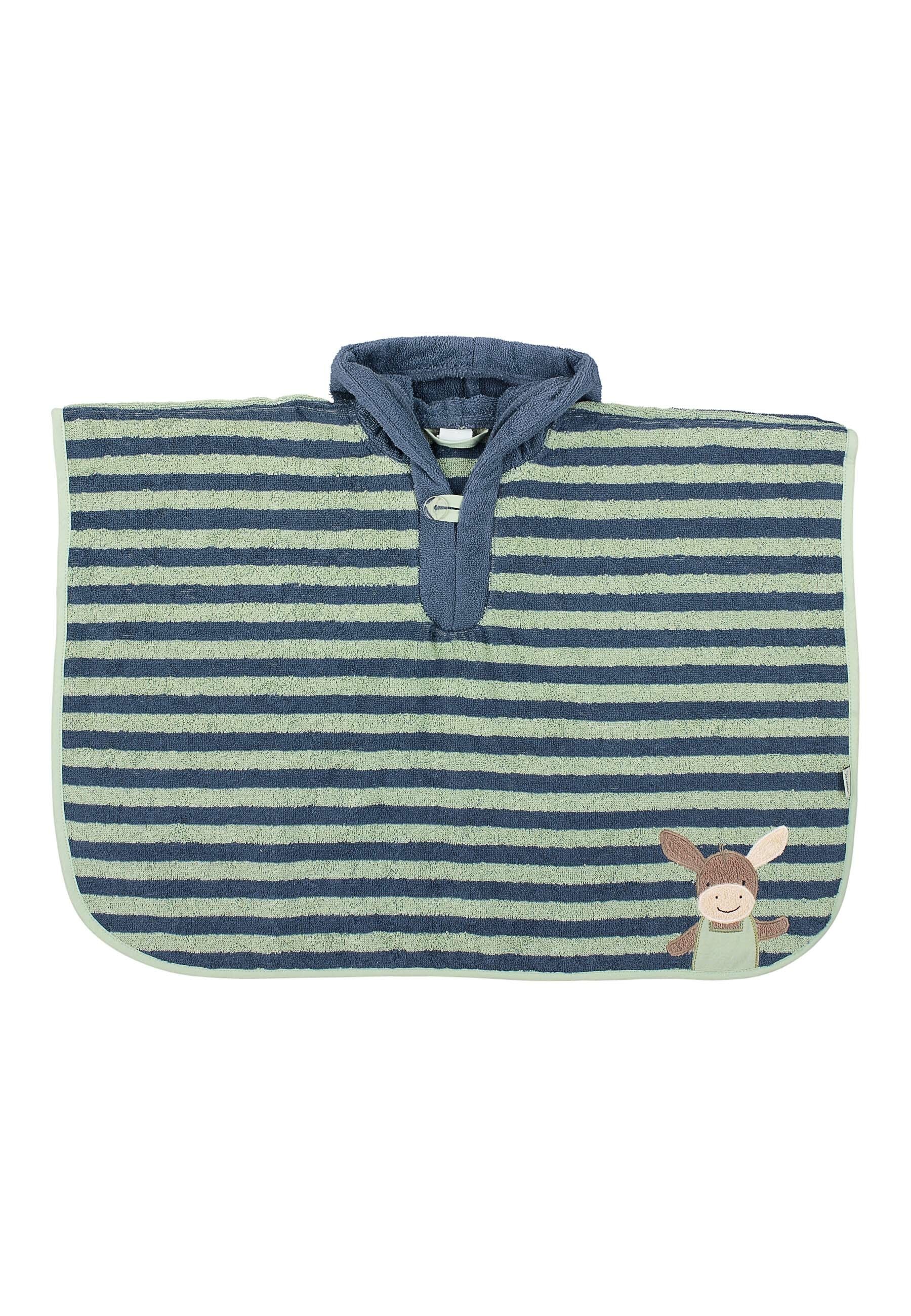 Sterntaler® Kapuzenhandtuch »Badeponcho ESEL Emmilius«, (1 St.)