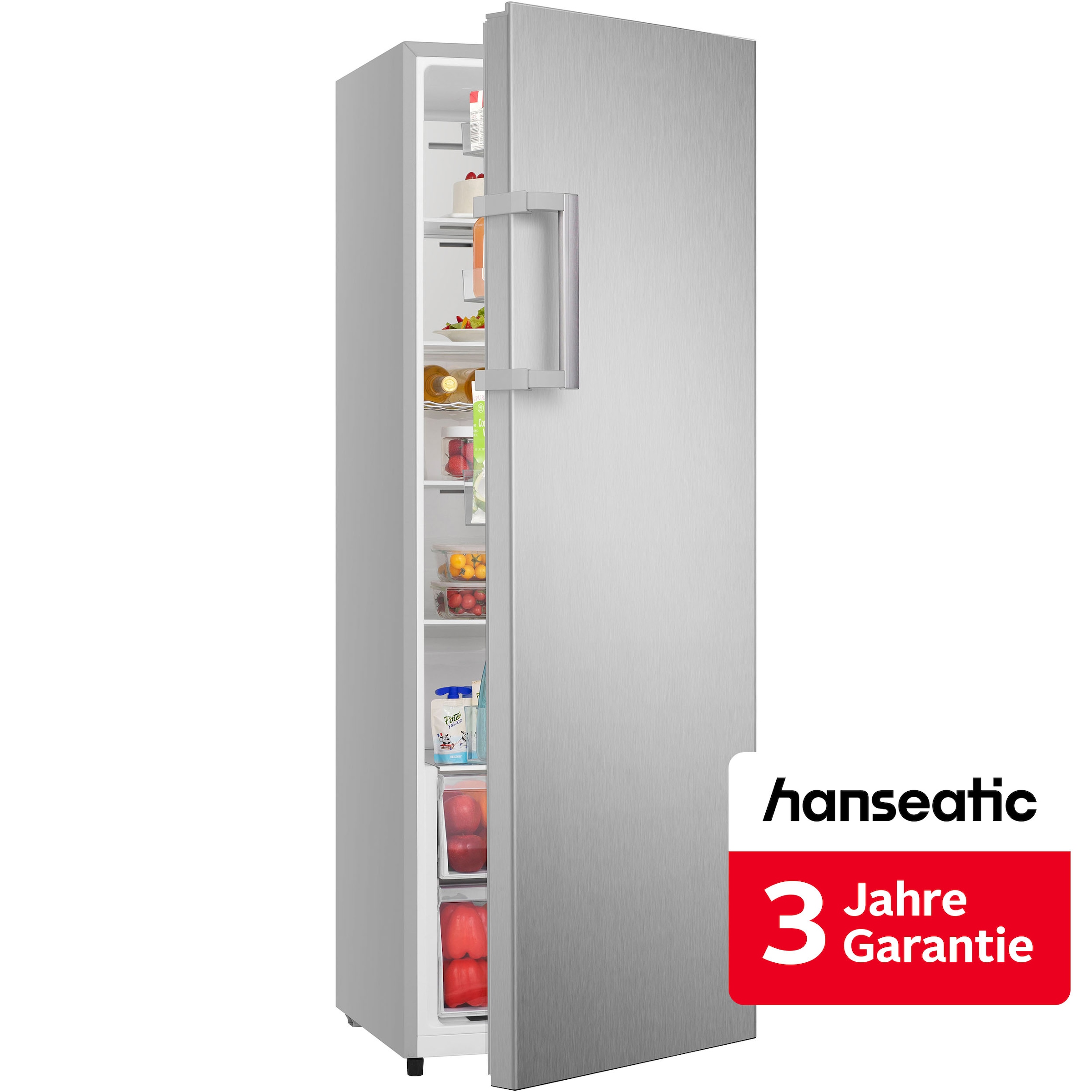 Hanseatic Kühlschrank »HKS17260CI« 172 cm hoch 59,5 cm breit inkl. 3 Jahre Herstellergarantie