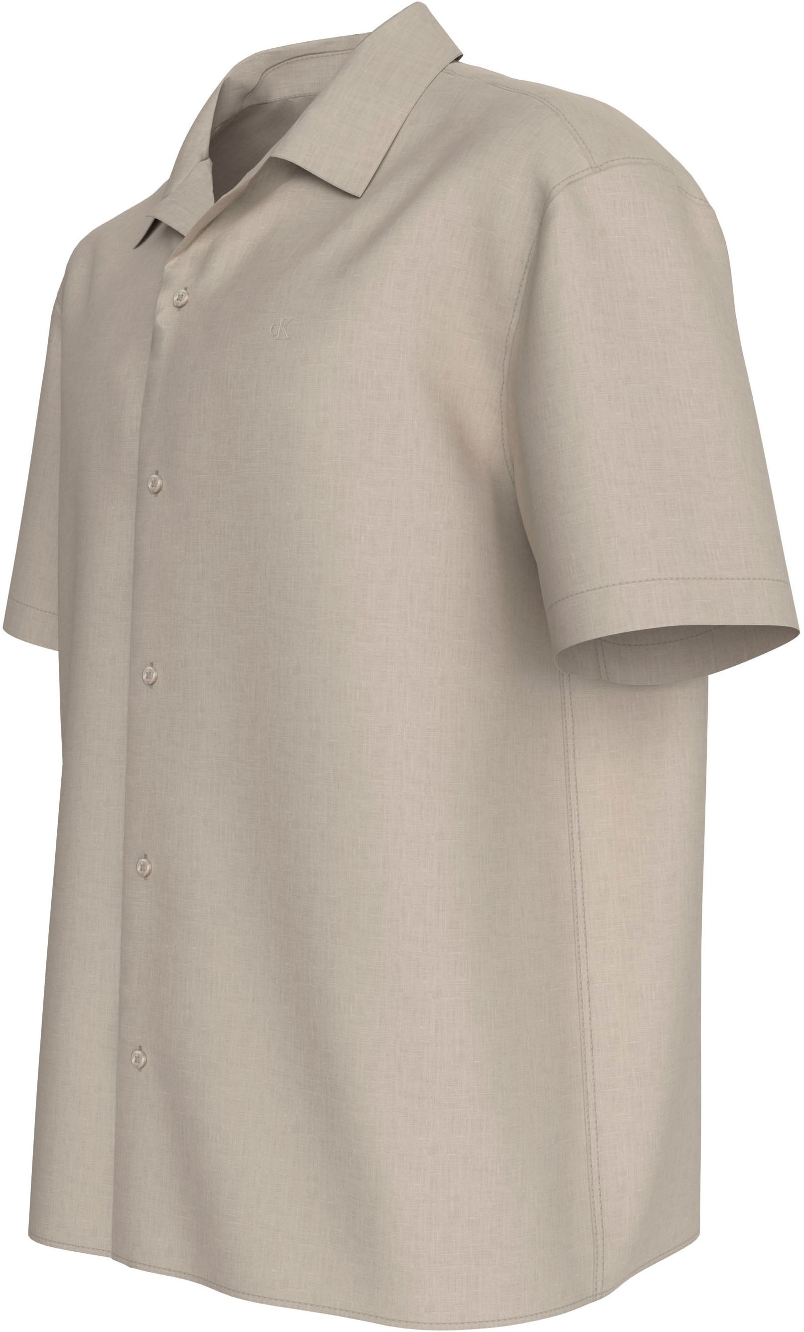 Calvin Klein Leinenhemd »LINEN CLASSIC« Regular Fit, Leinen-Viskosemix