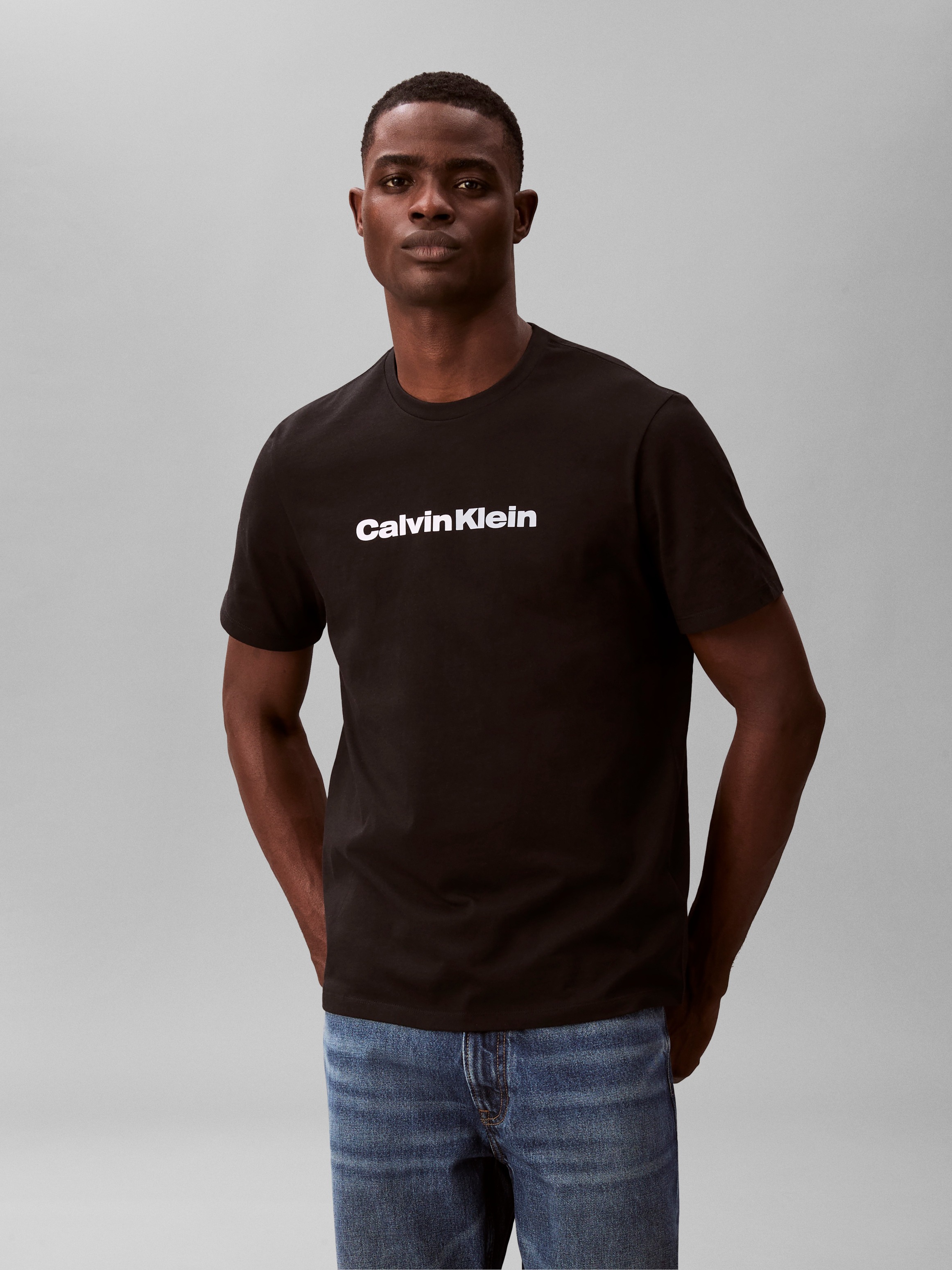 Calvin Klein Jeans T-Shirt »JEANS GRAPHICS« Regular fit mit Markenprint