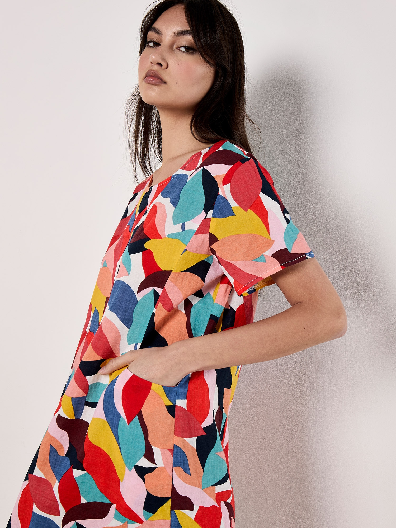 Apricot Minikleid »Minikleid« mit Colorblock