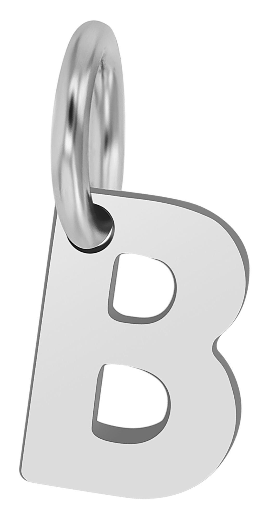 Adelia´s Buchstabenanhänger »Unisex Anhänger ¿ Buchstabe N Buchstabenanhänger aus 925 Silber«