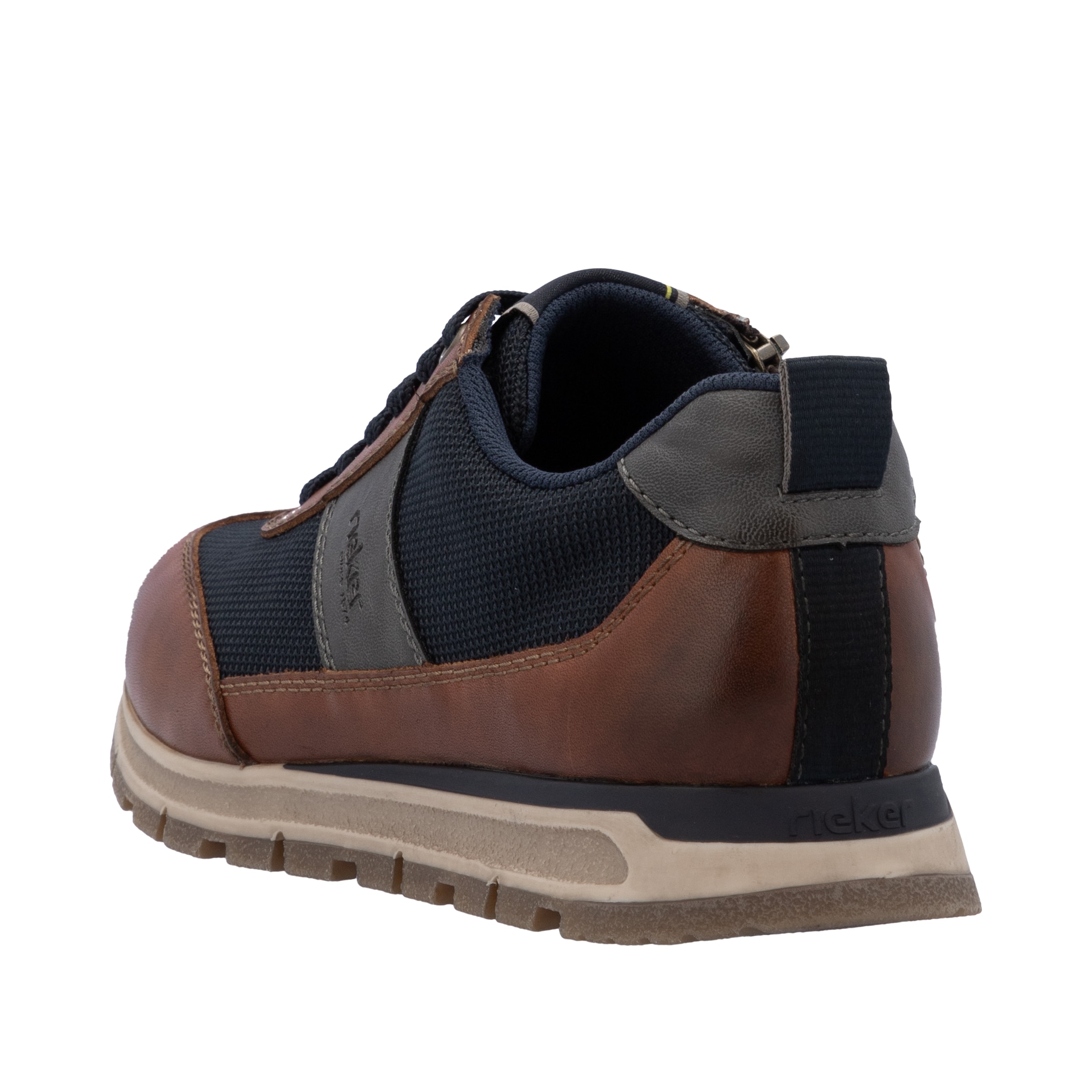 Rieker Sneaker  Schnürschuh, Halbschuh, Casual-Sneaker mit gep. Schaftrand