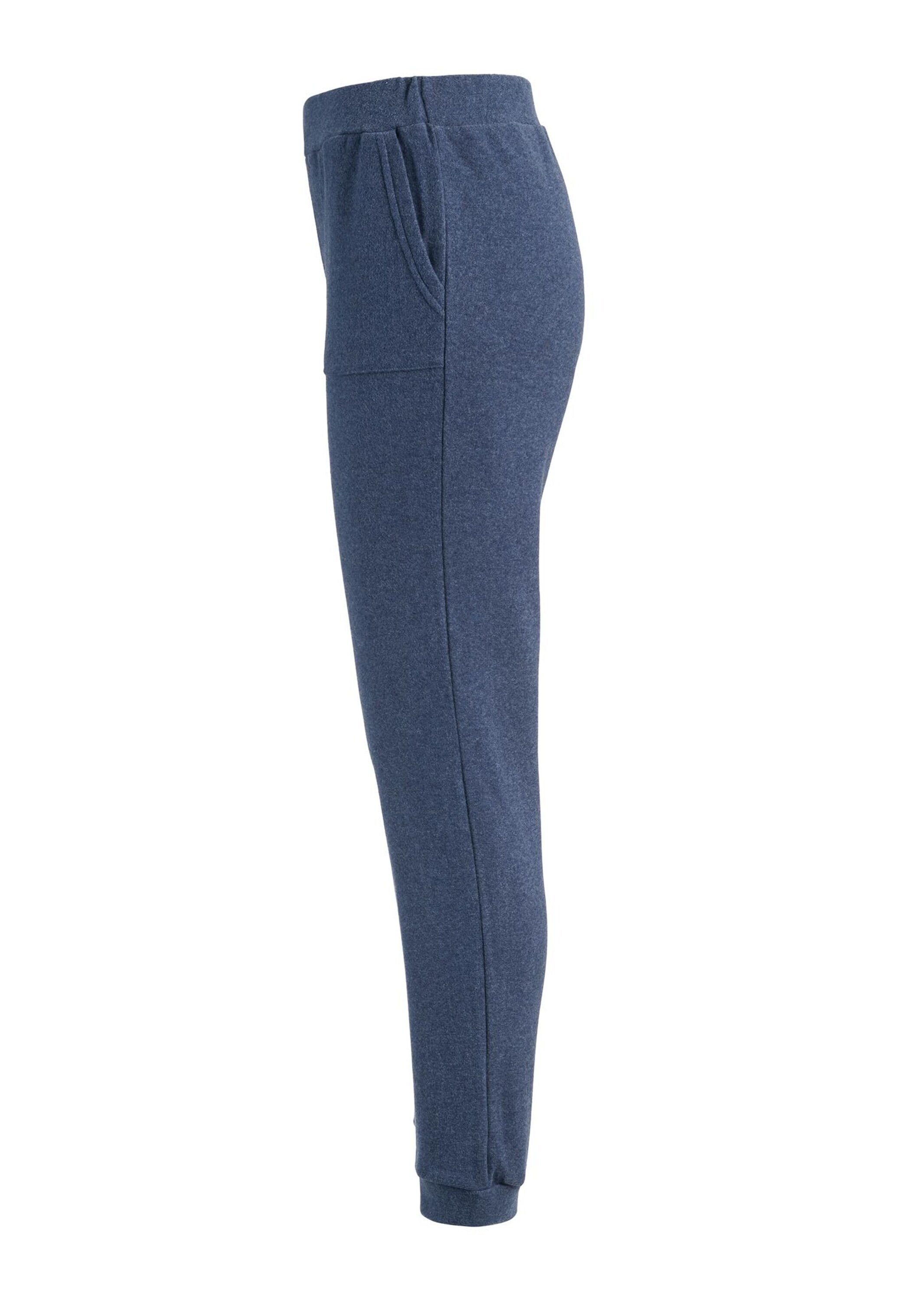 GOLDNER 2-in-1-Hose »Bequeme Flausch-Freizeithose mit Bündchen«